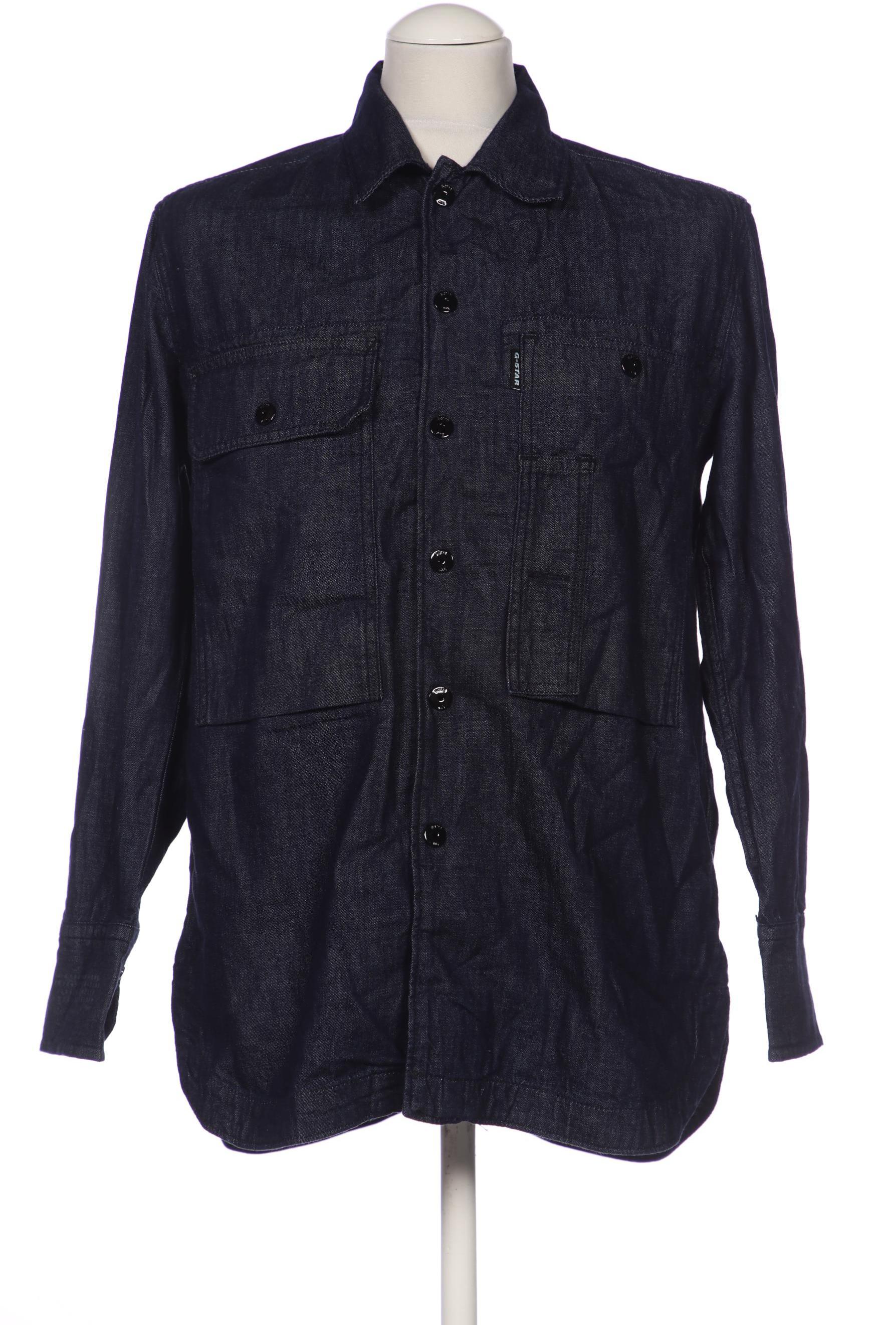 

G-STAR RAW Herren Hemd, marineblau