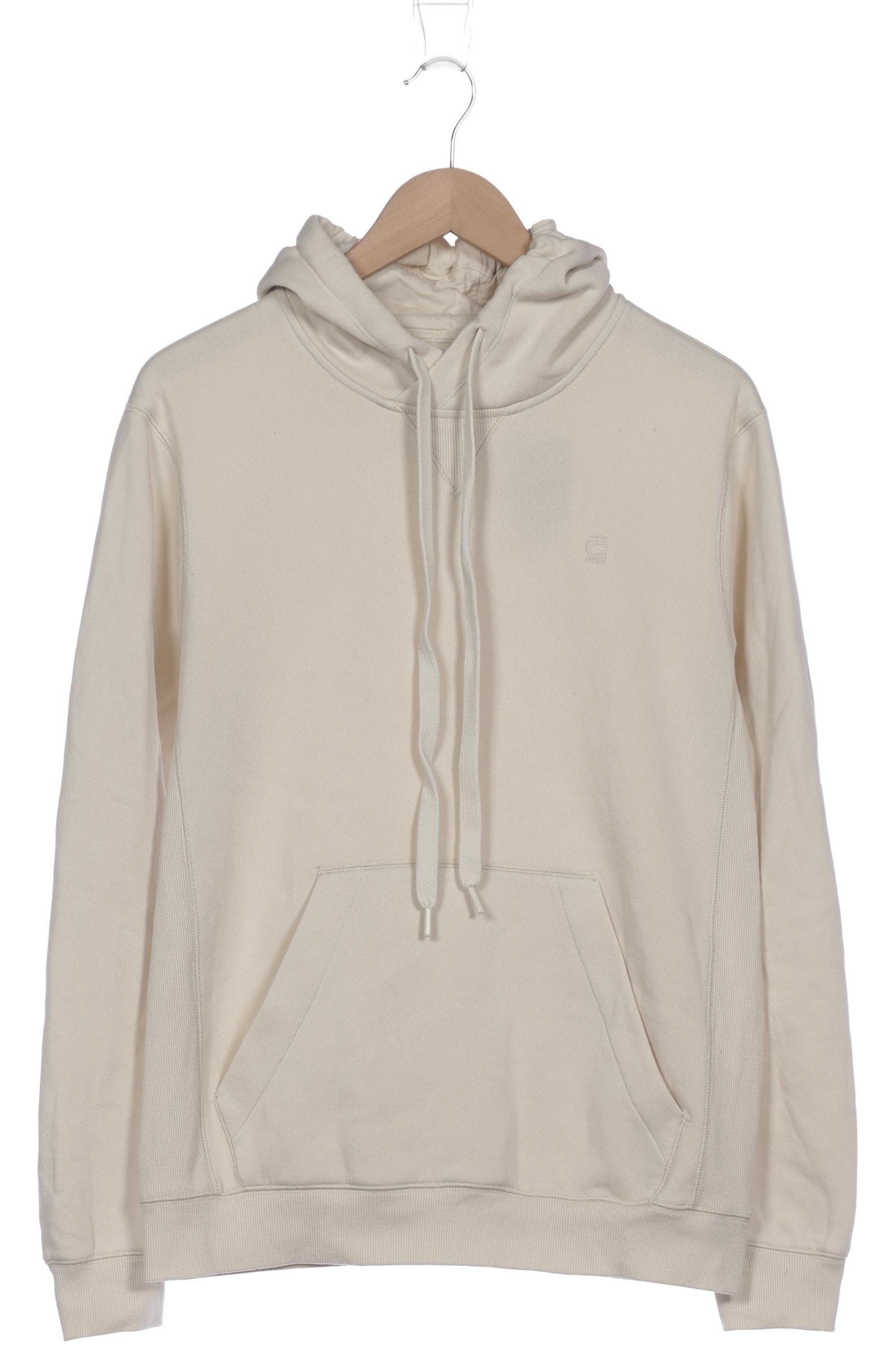 

G Star RAW Herren Kapuzenpullover, cremeweiß, Gr. 48