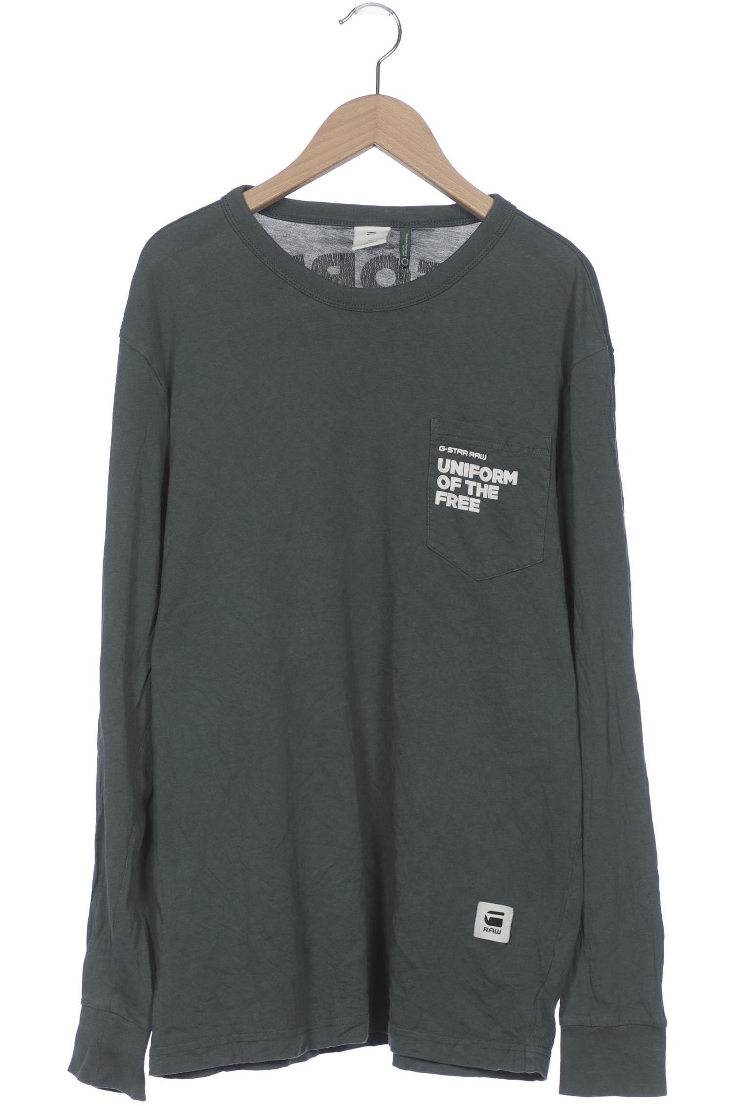 

G Star RAW Herren Langarmshirt, grün, Gr. 48