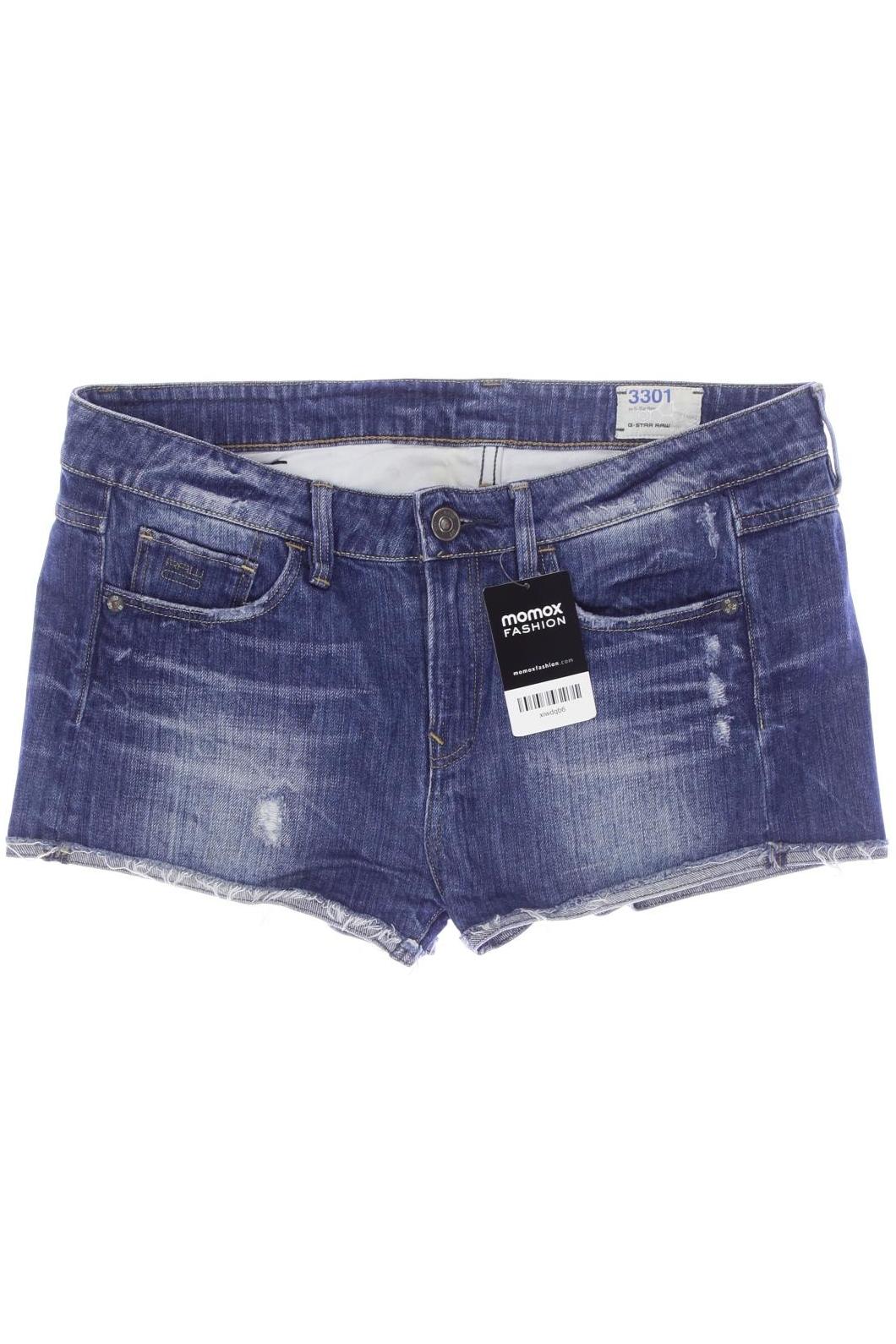 

G Star RAW Damen Shorts, blau, Gr. 29
