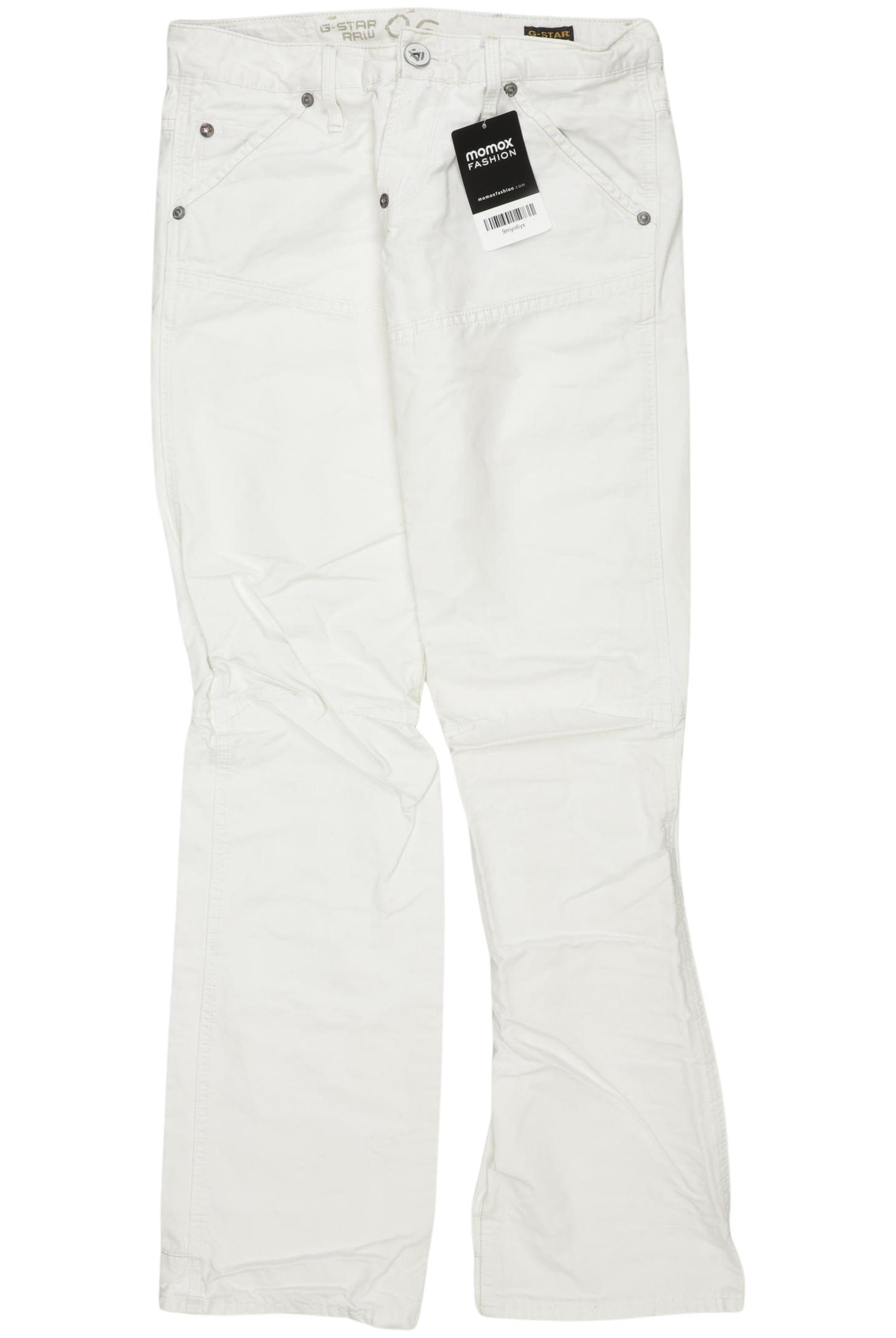

G Star RAW Damen Stoffhose, weiß, Gr. 25