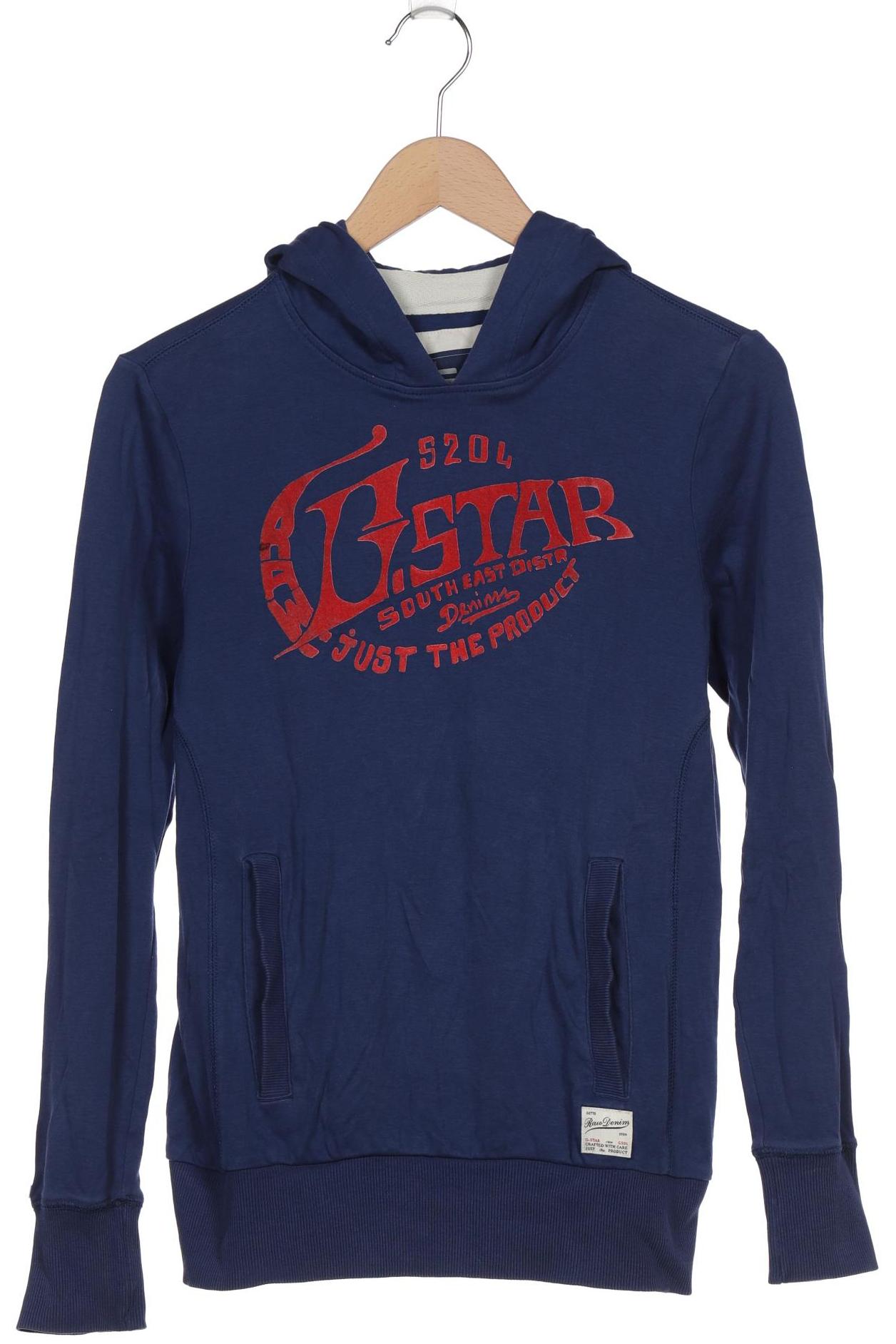 

G STAR RAW Herren Kapuzenpullover, blau