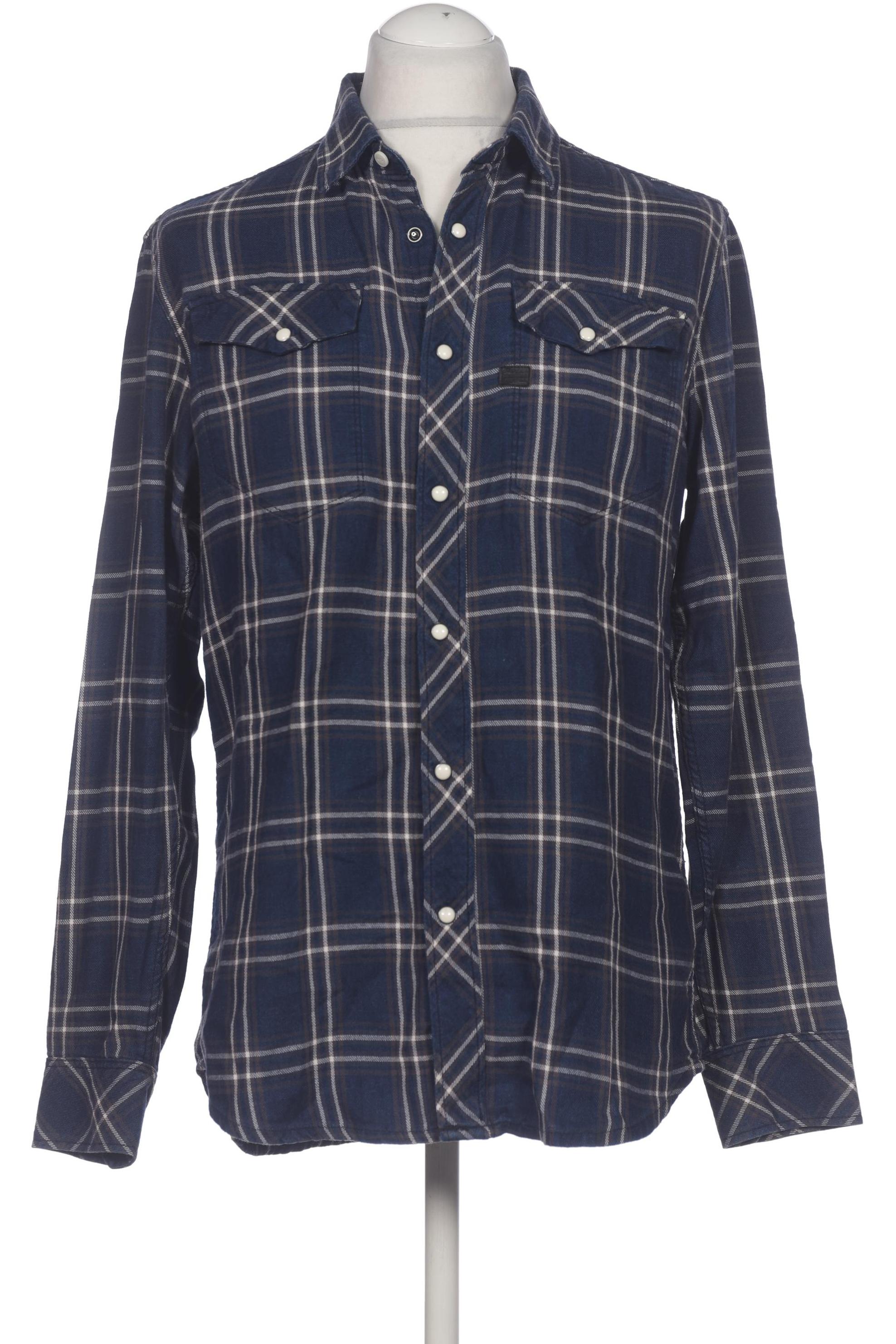 

G Star RAW Herren Hemd, marineblau, Gr. 52