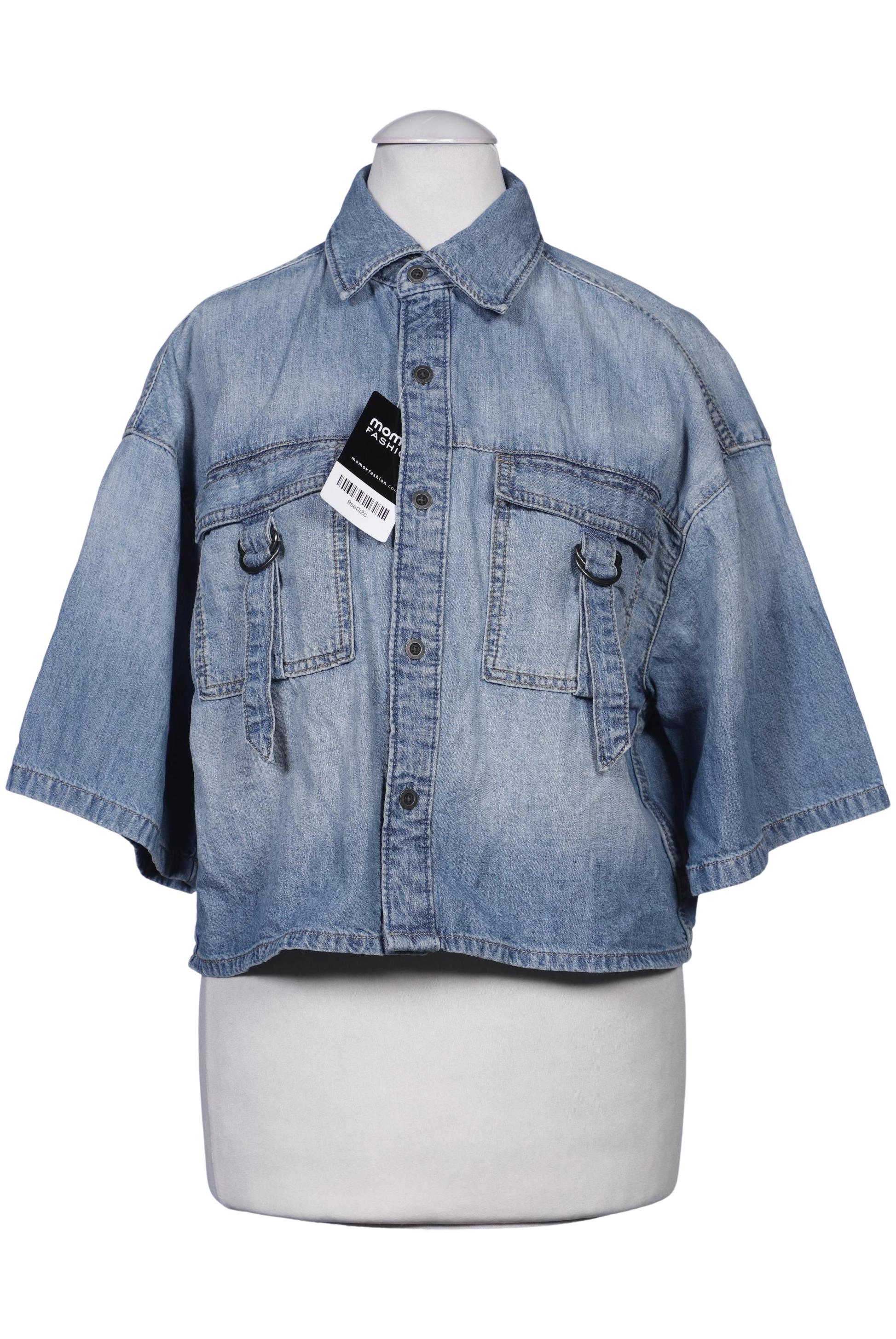 

G Star RAW Damen Bluse, blau, Gr. 34