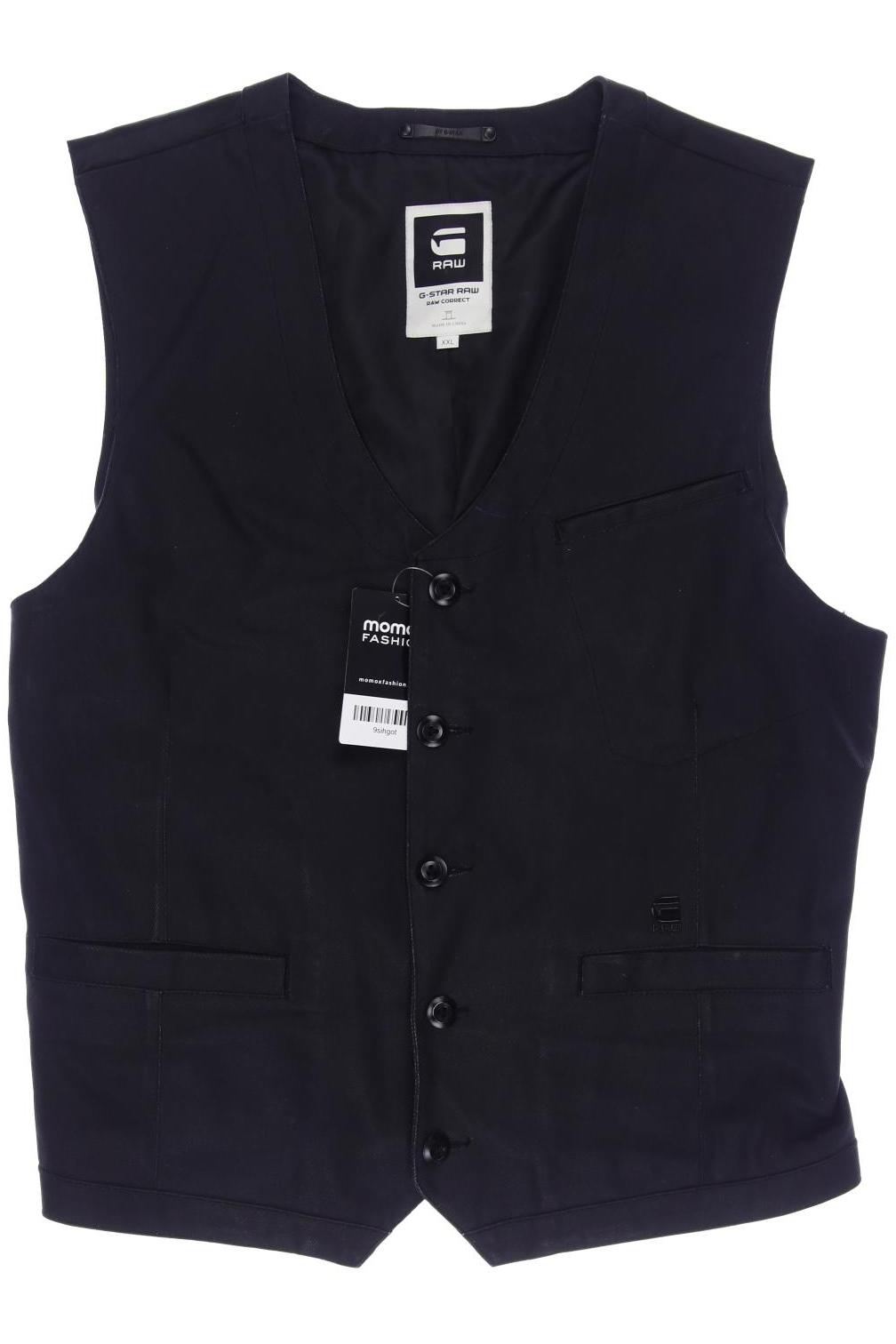 

G STAR RAW Herren Weste, schwarz