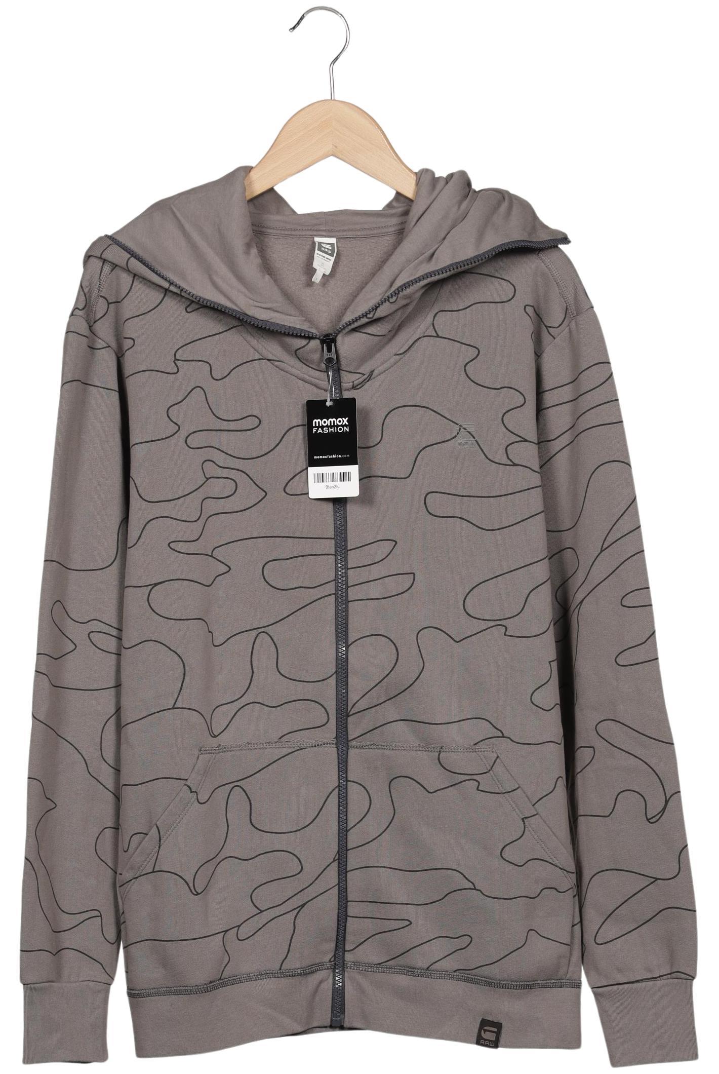 

G Star RAW Herren Kapuzenpullover, grau, Gr. 52