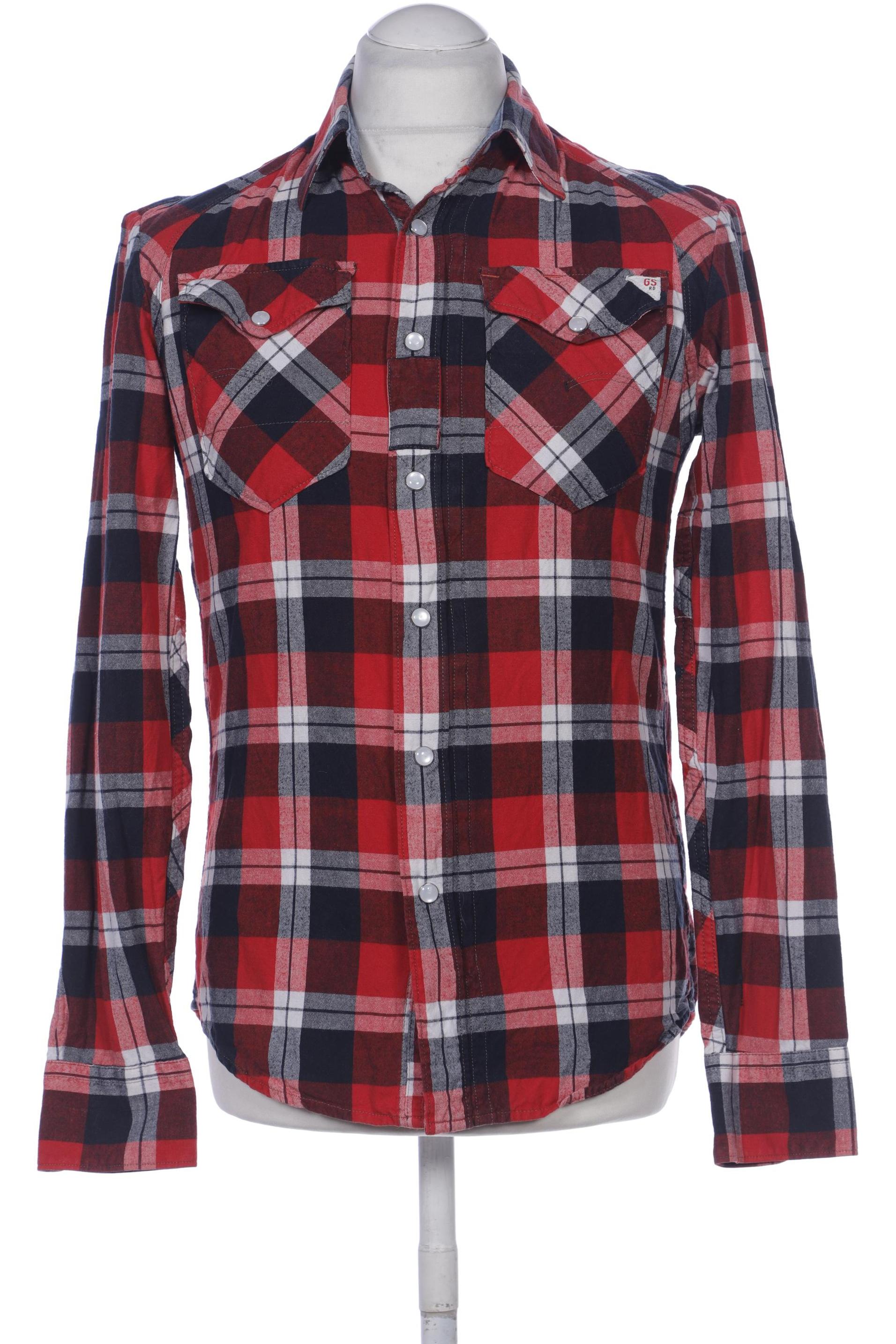 

G Star RAW Herren Hemd, rot, Gr. 48