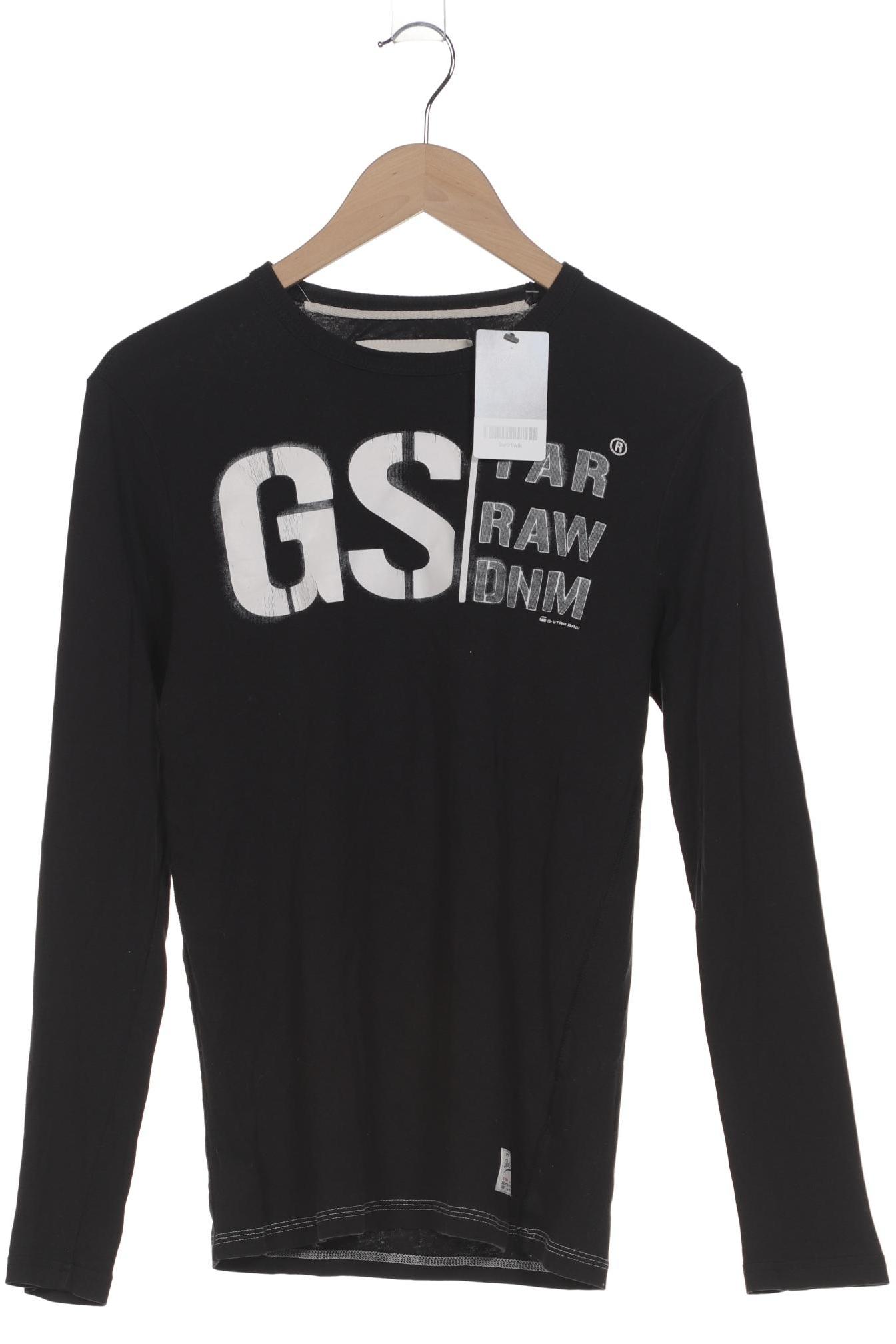 

G Star RAW Herren Langarmshirt, schwarz, Gr. 48