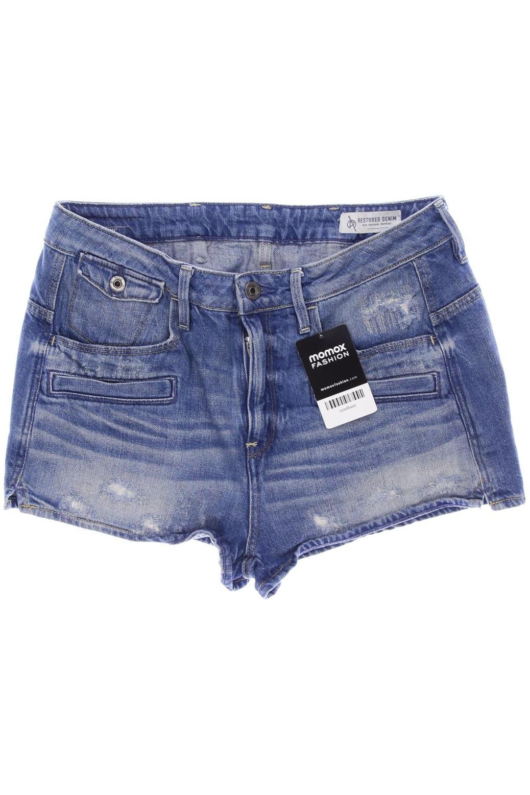 

G STAR RAW Damen Shorts, blau