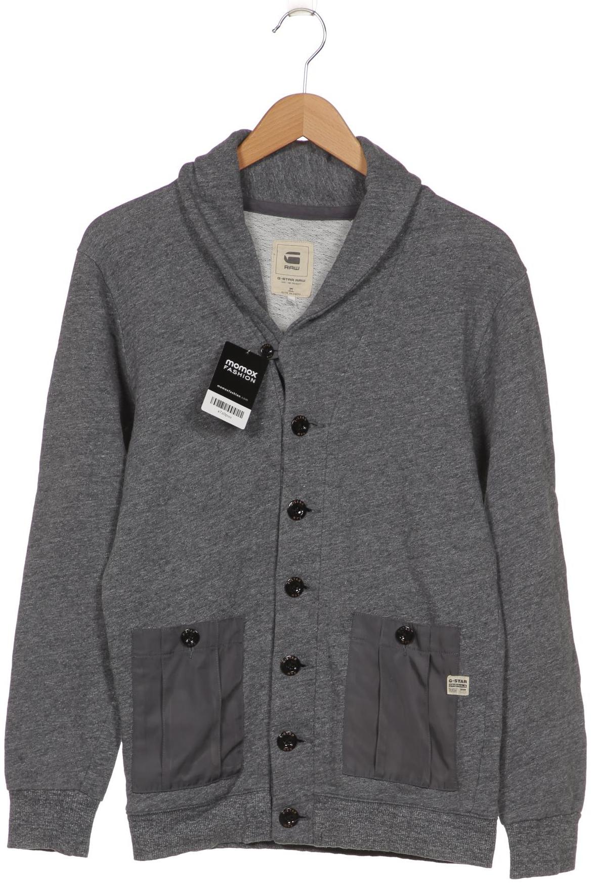 

G-STAR RAW Herren Strickjacke, grau