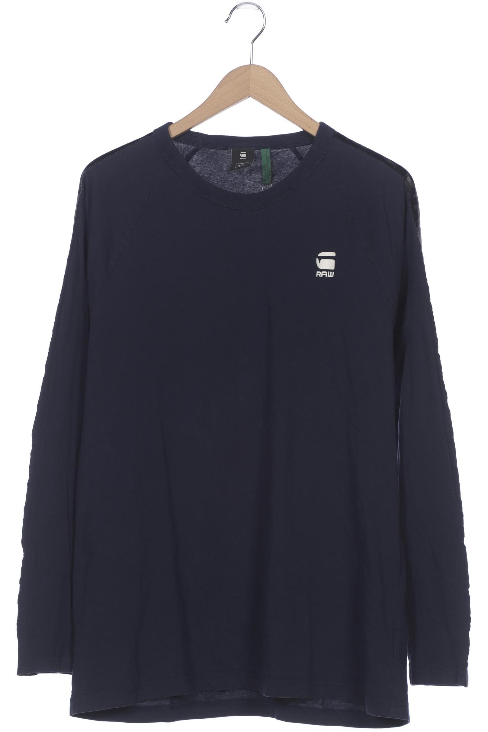 

G Star RAW Herren Langarmshirt, marineblau, Gr. 56