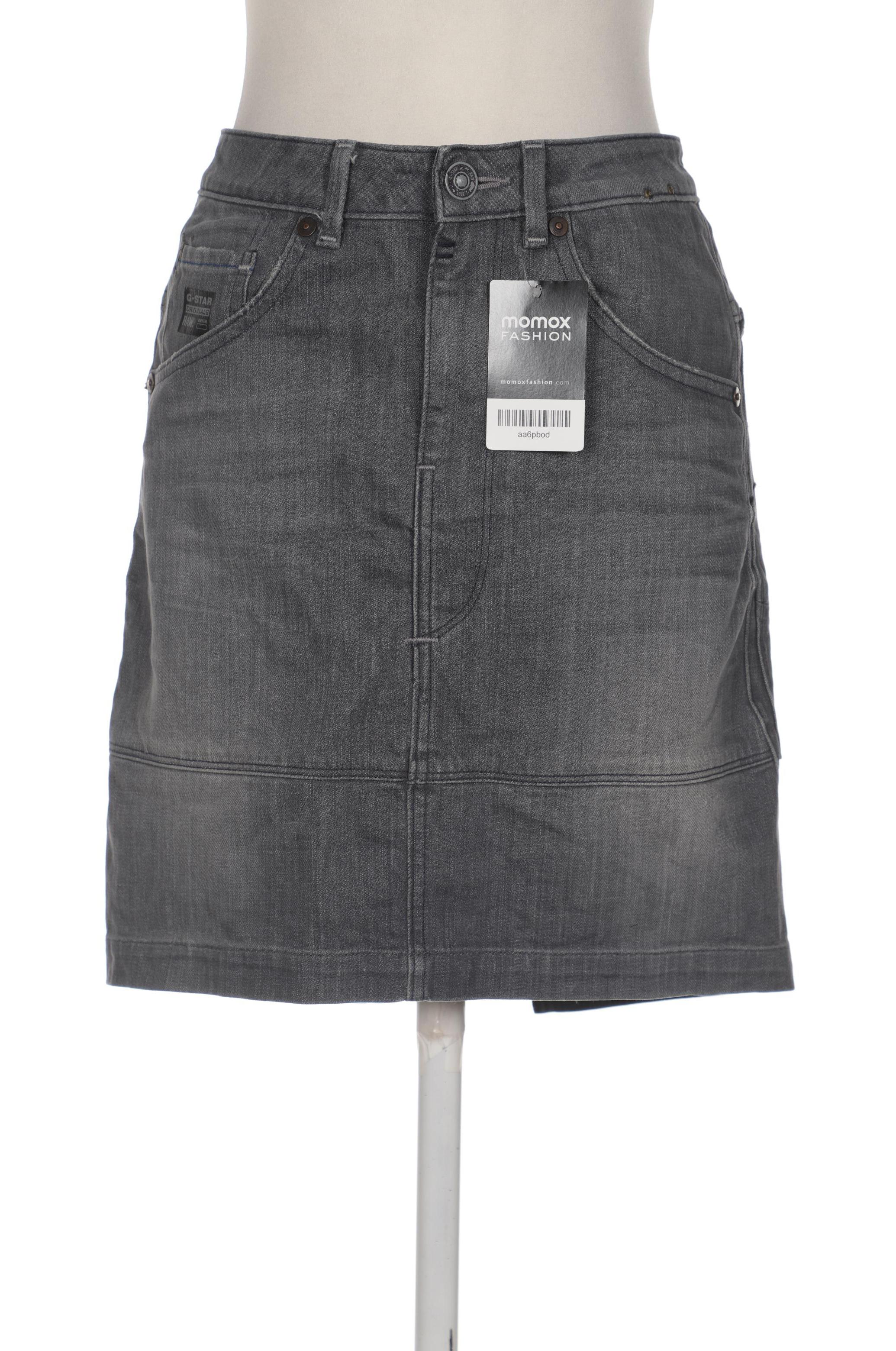 

G STAR RAW Damen Rock, grau