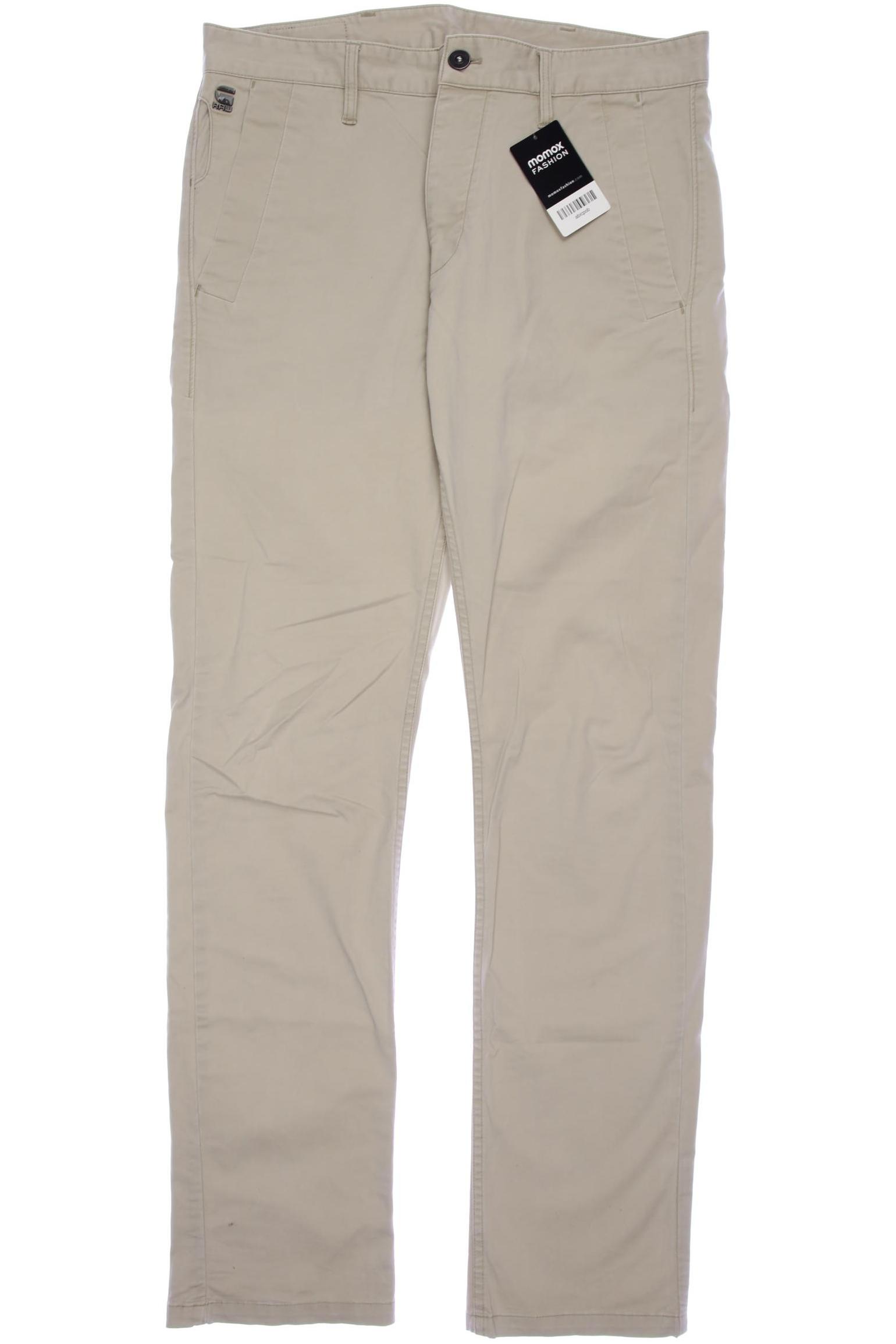 

G Star RAW Herren Stoffhose, beige, Gr. 34