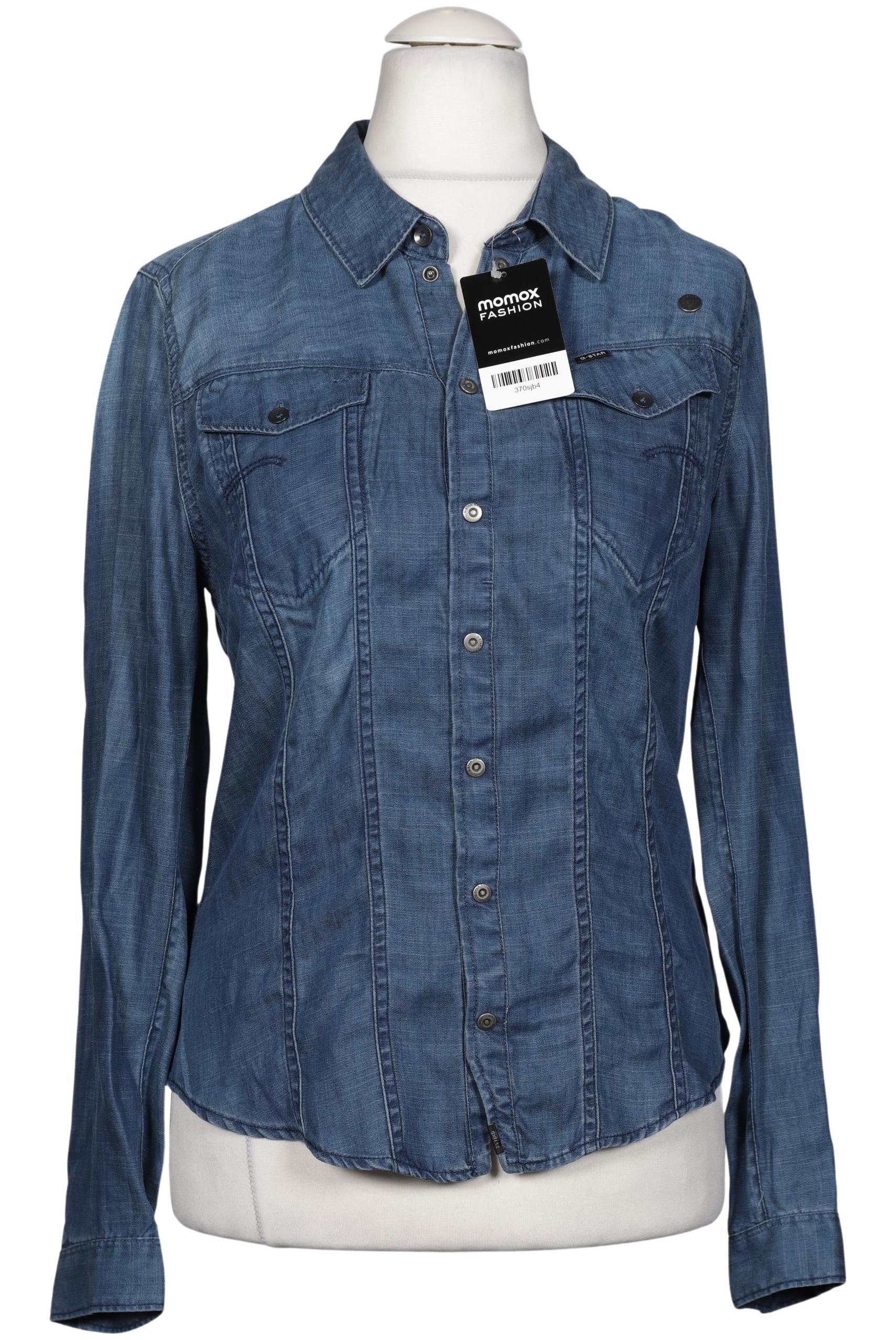 

G Star RAW Damen Bluse, blau, Gr. 38