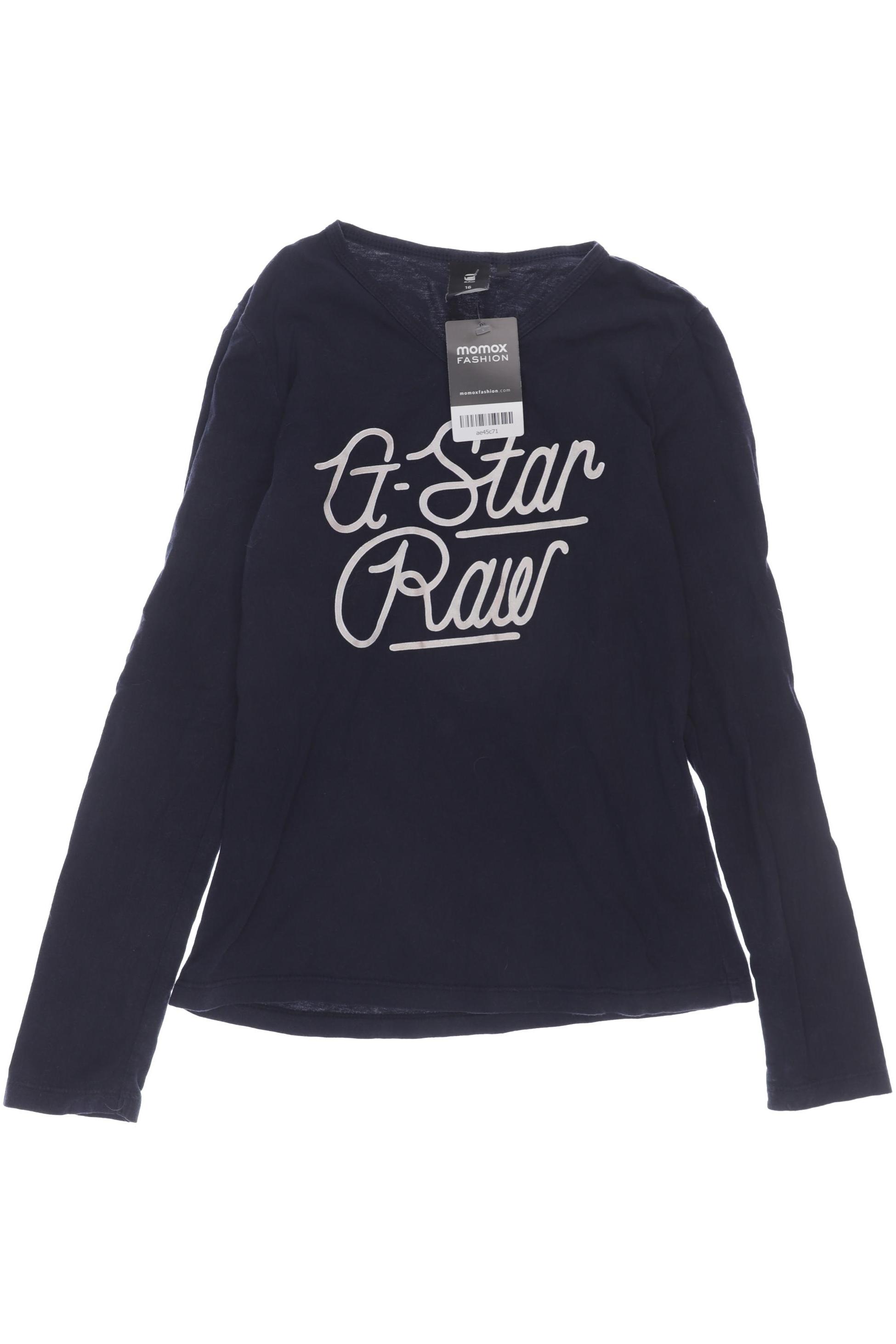 

G Star RAW Damen Langarmshirt, blau, Gr. 164
