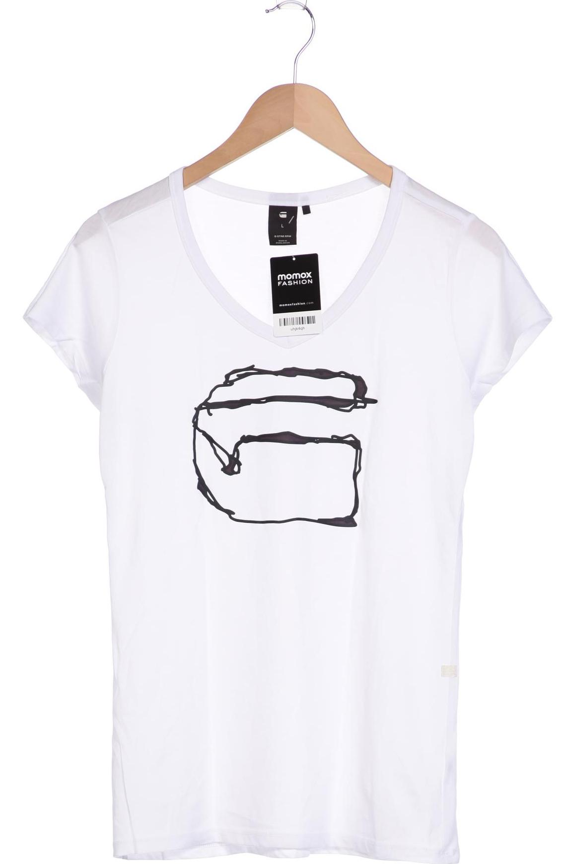 

G STAR RAW Damen T-Shirt, weiß