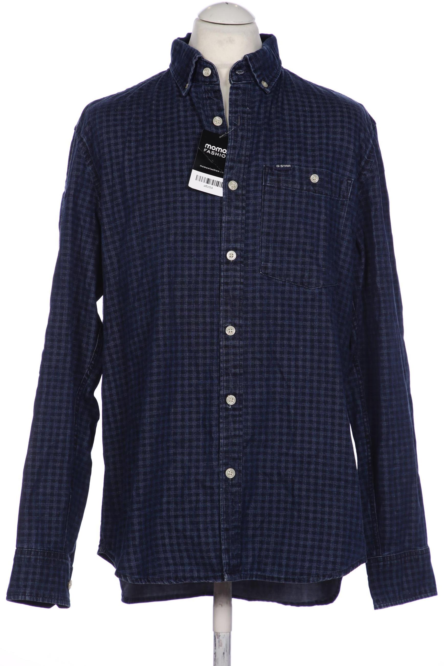 

G STAR RAW Herren Hemd, marineblau