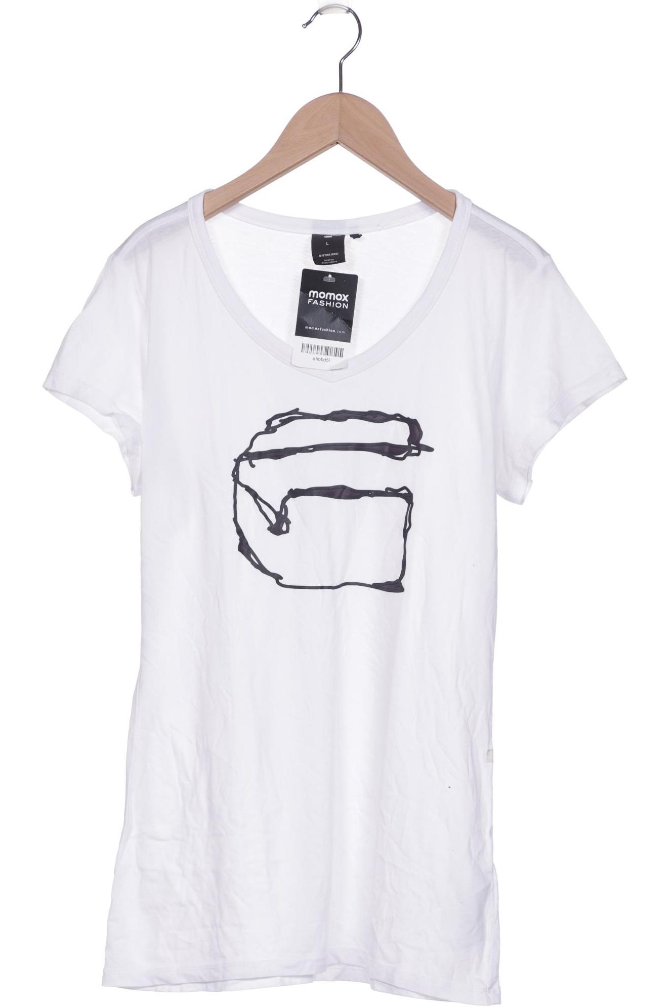 

G STAR RAW Damen T-Shirt, weiß