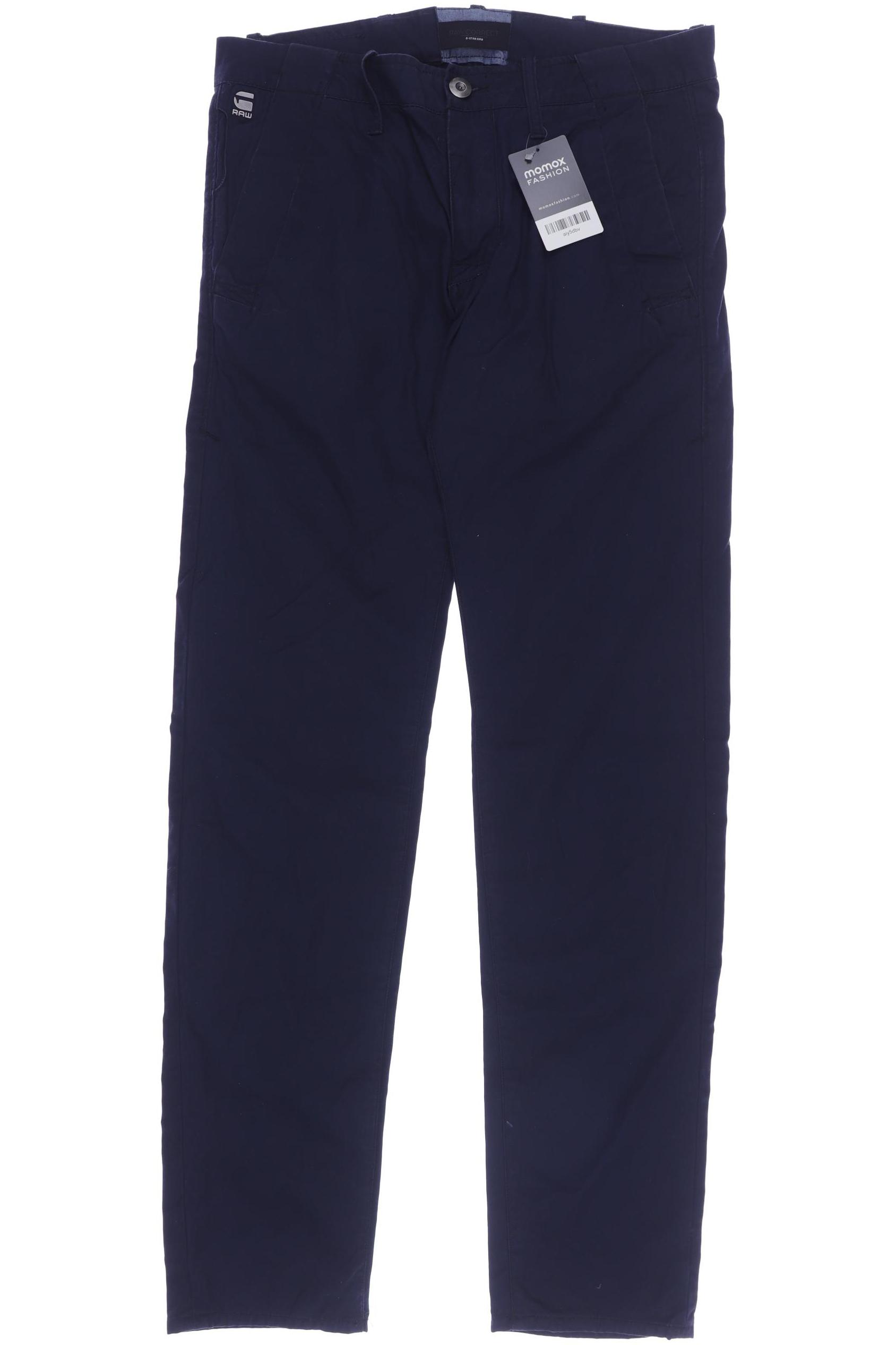 

G STAR RAW Herren Stoffhose, marineblau