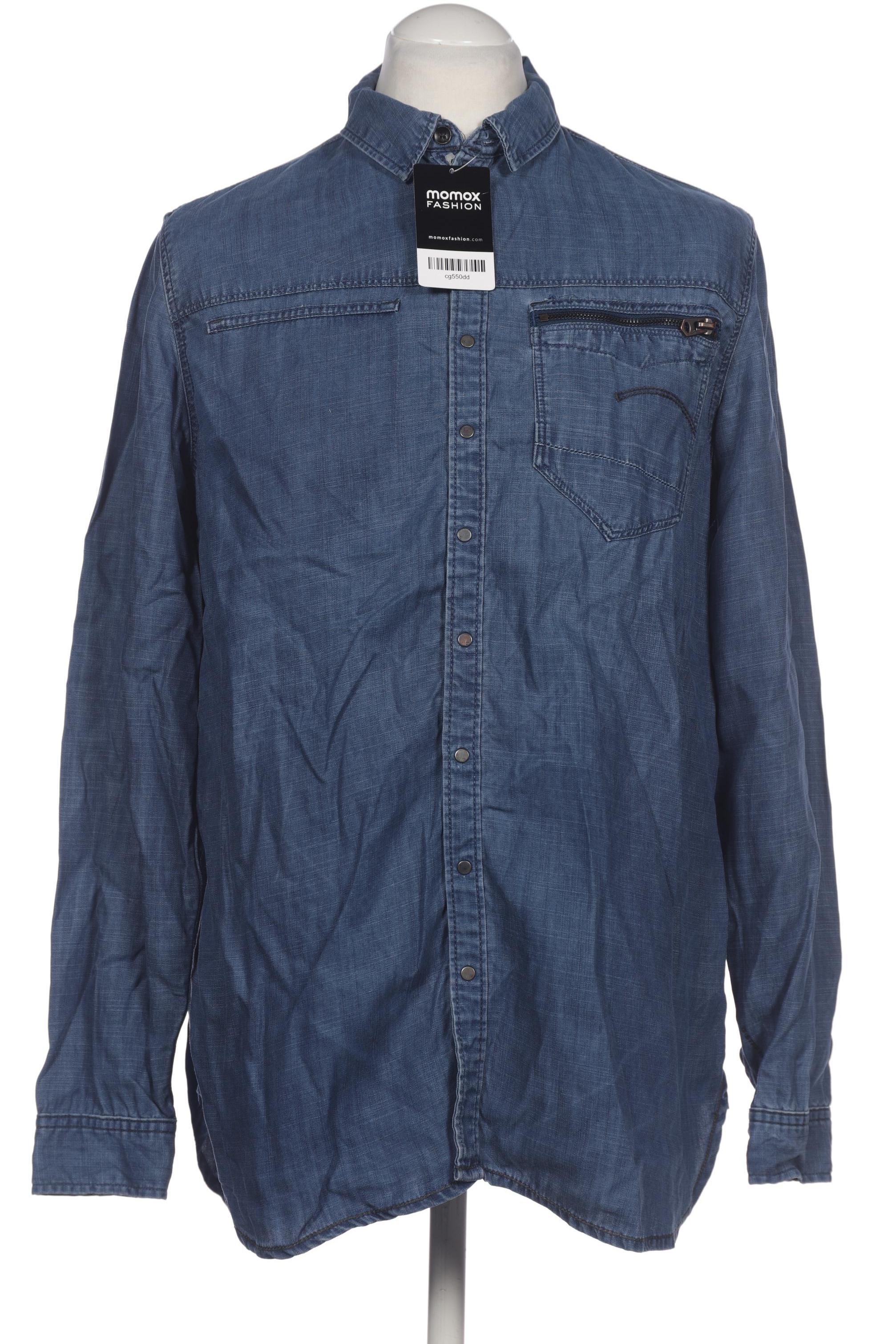 

G Star RAW Herren Hemd, blau, Gr. 52