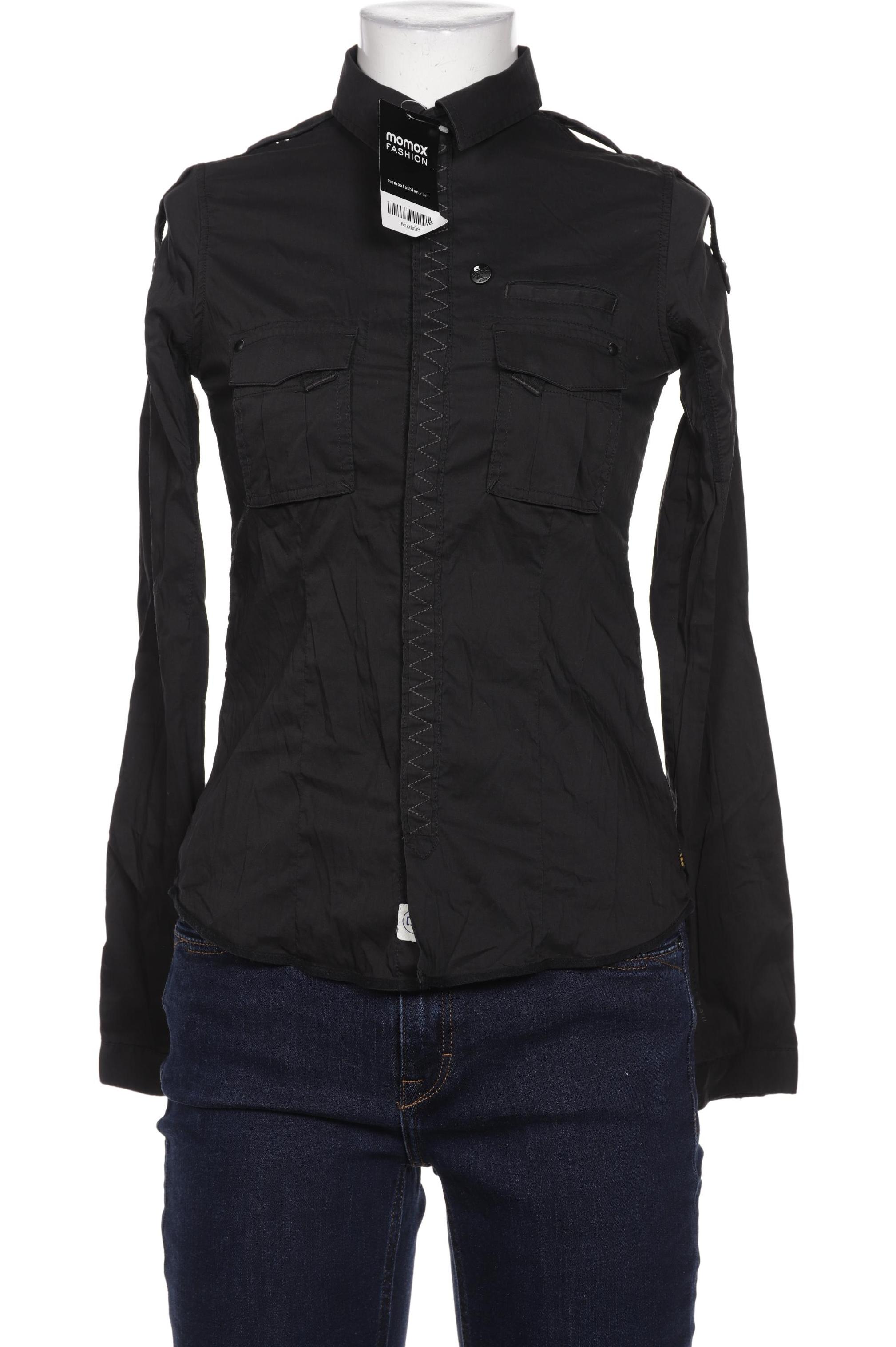 

G-STAR RAW Damen Bluse, schwarz