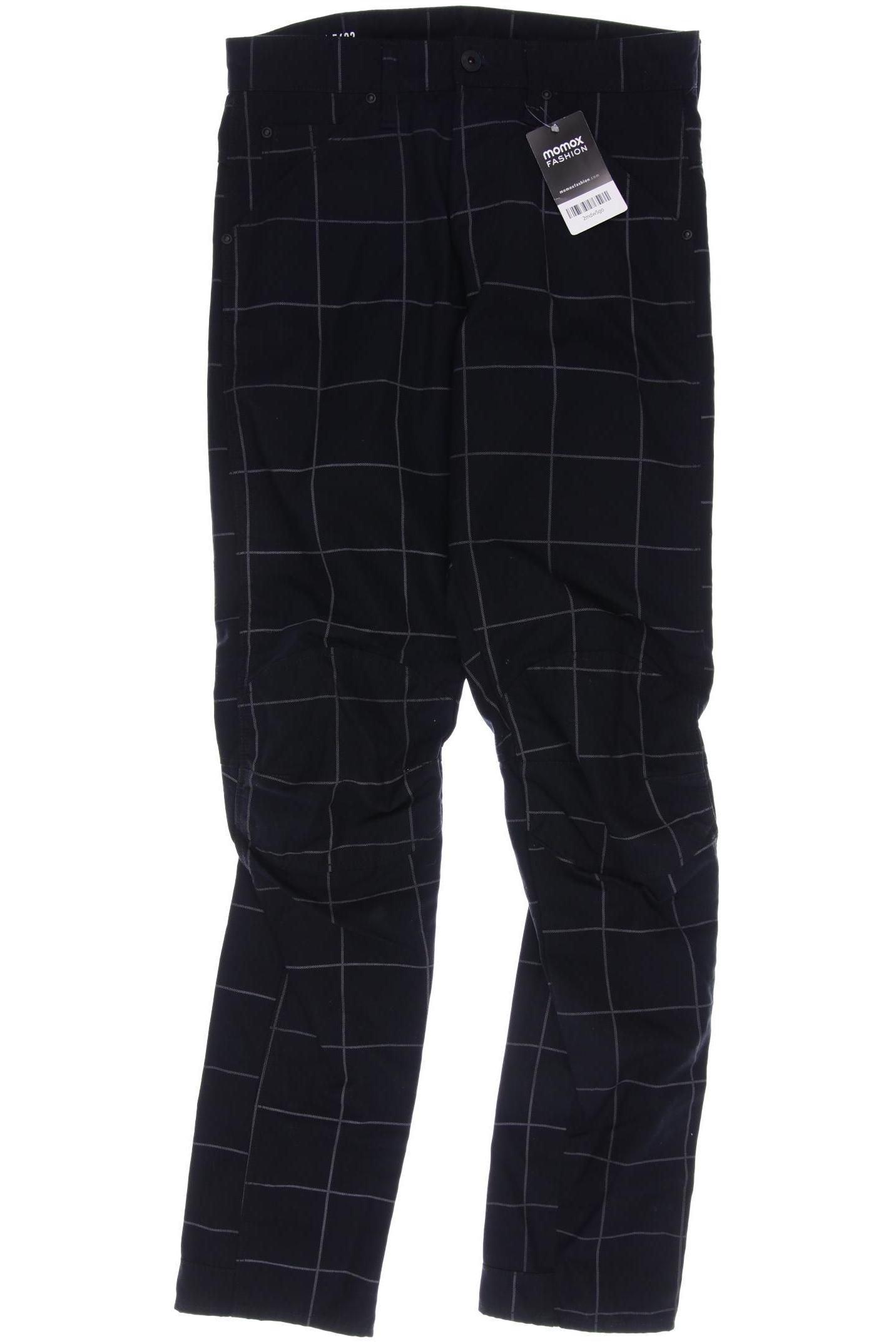 

G STAR RAW Herren Stoffhose, schwarz