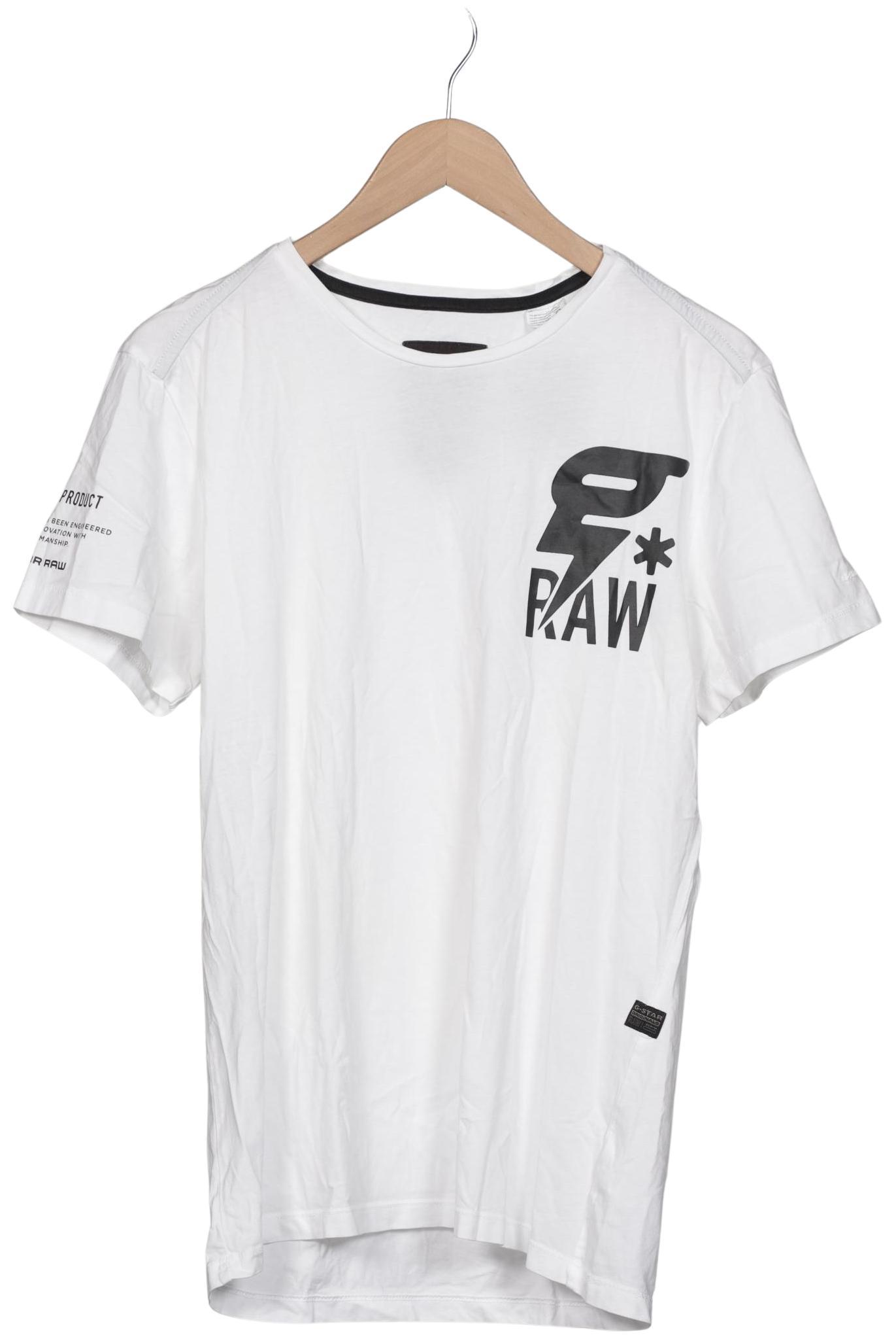 

G Star RAW Herren T-Shirt, weiß, Gr. 48