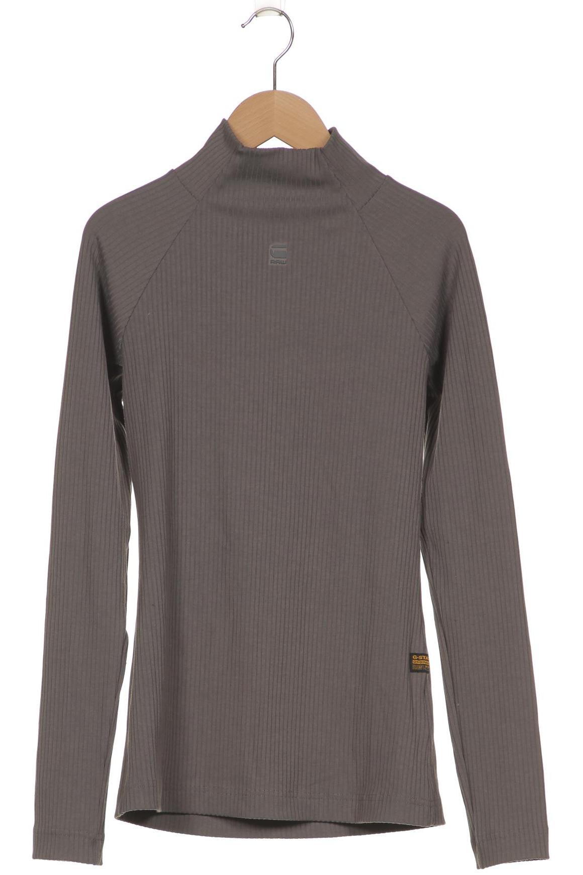 

G STAR RAW Damen Langarmshirt, grau