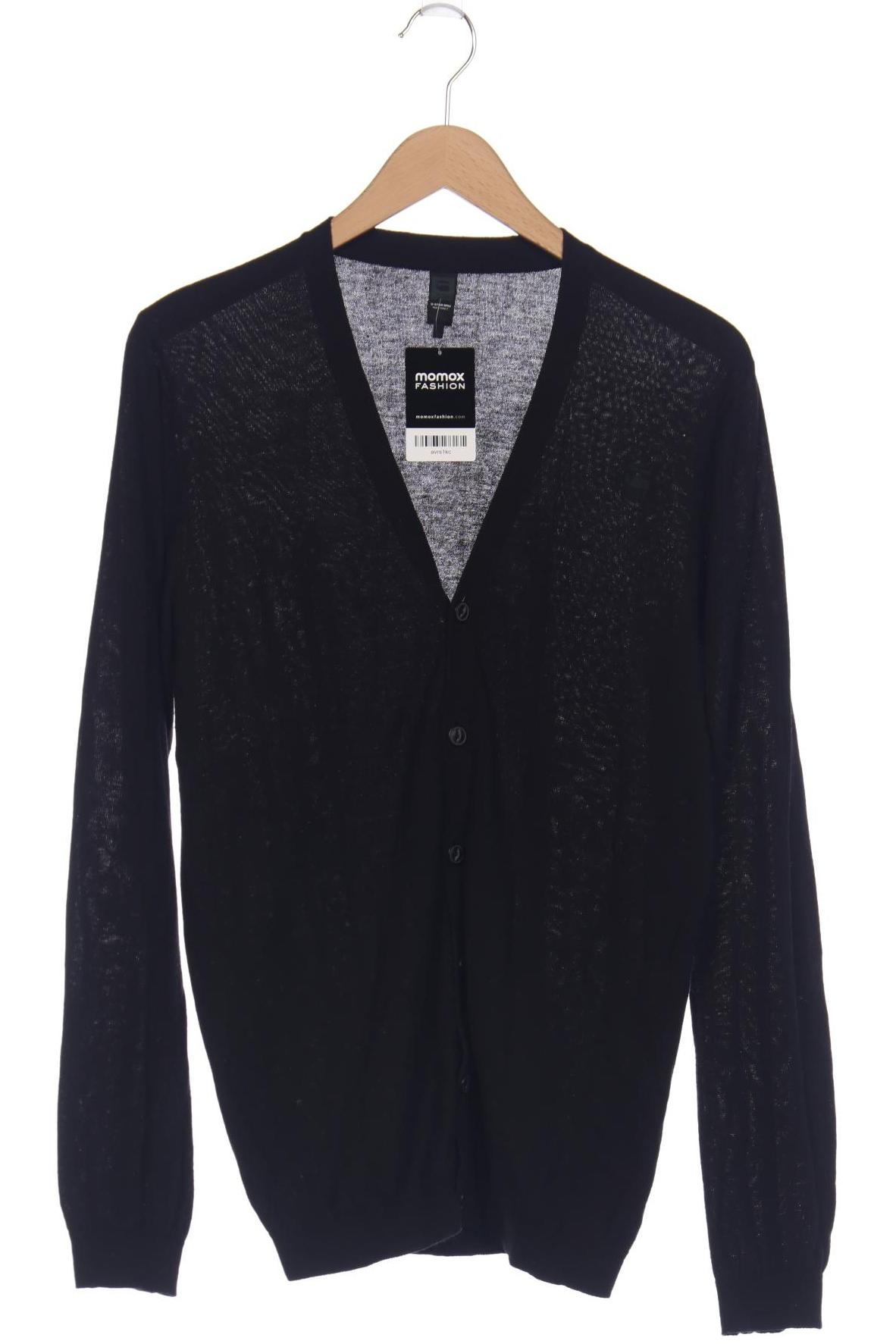 

G STAR RAW Herren Strickjacke, schwarz