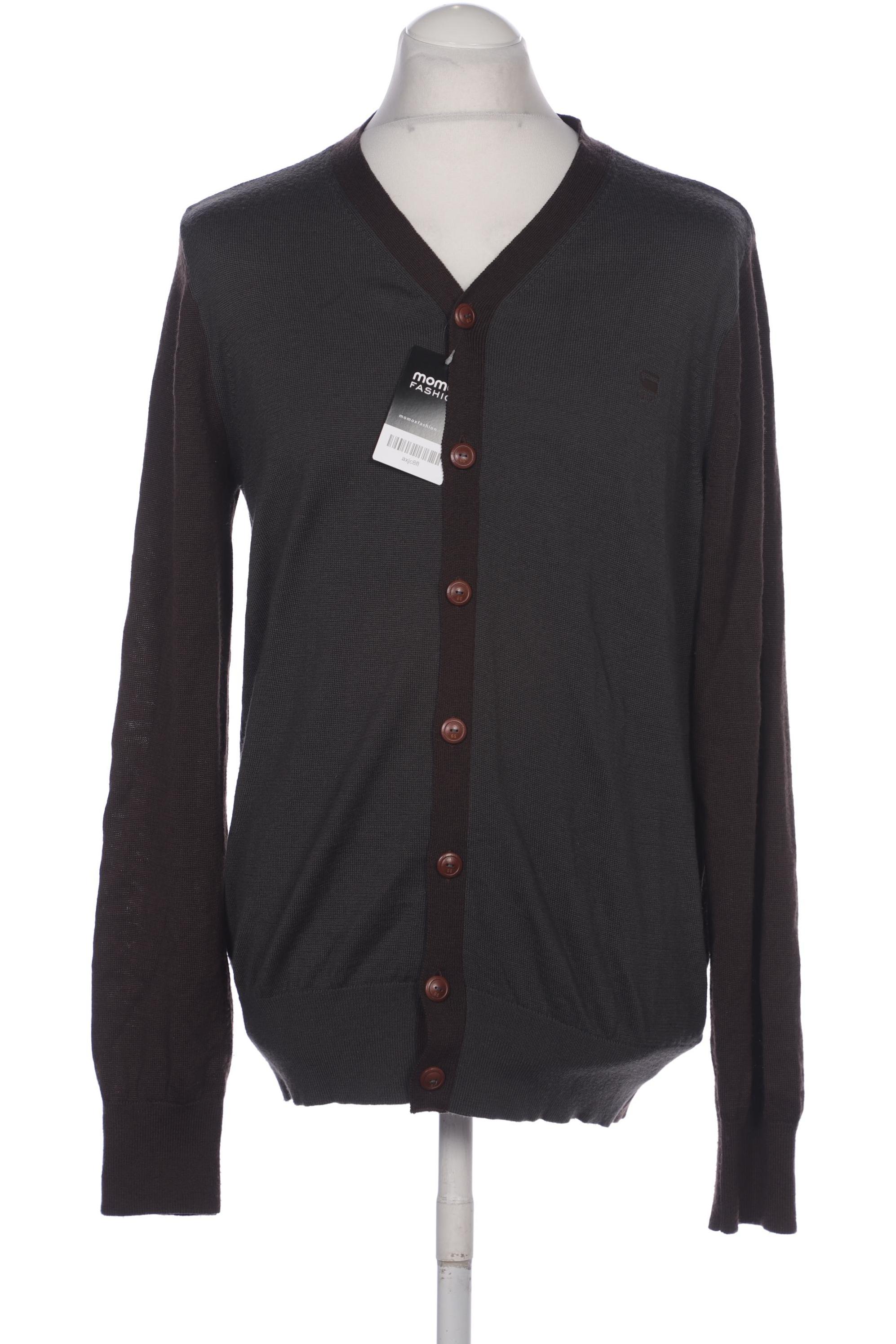 

G Star RAW Herren Strickjacke, braun, Gr. 54