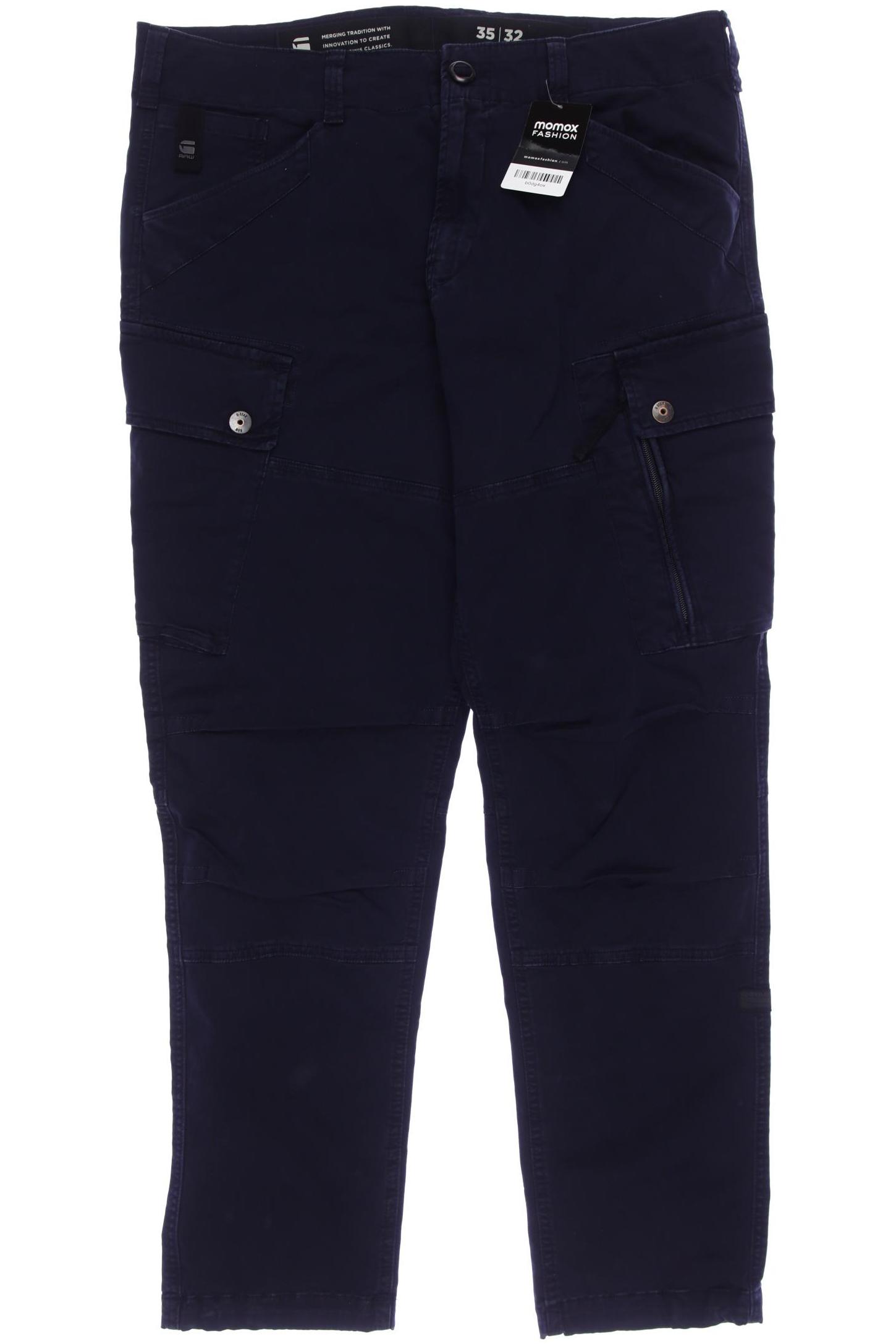 

G Star RAW Herren Stoffhose, marineblau, Gr. 35