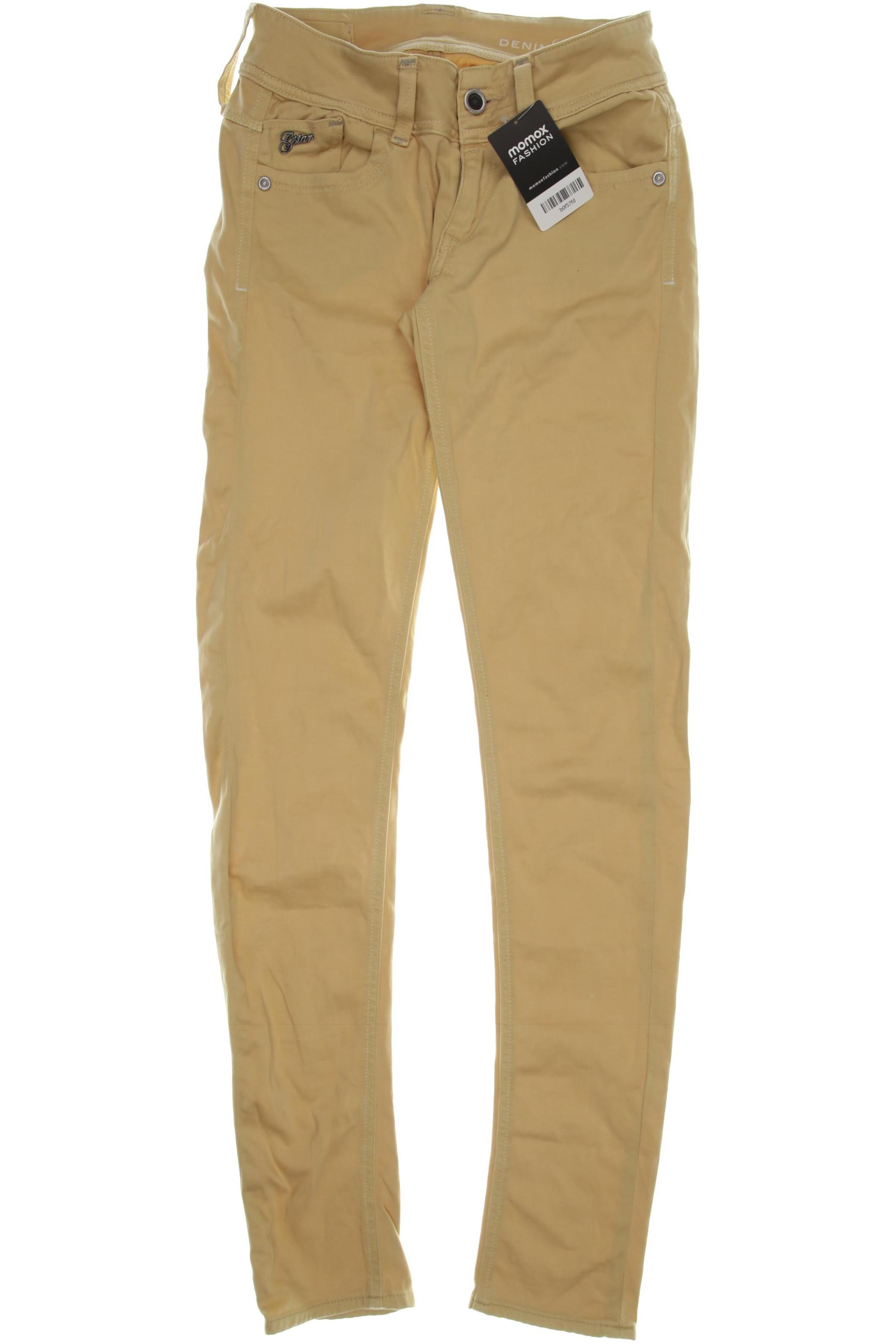 

G Star RAW Damen Stoffhose, beige, Gr. 28