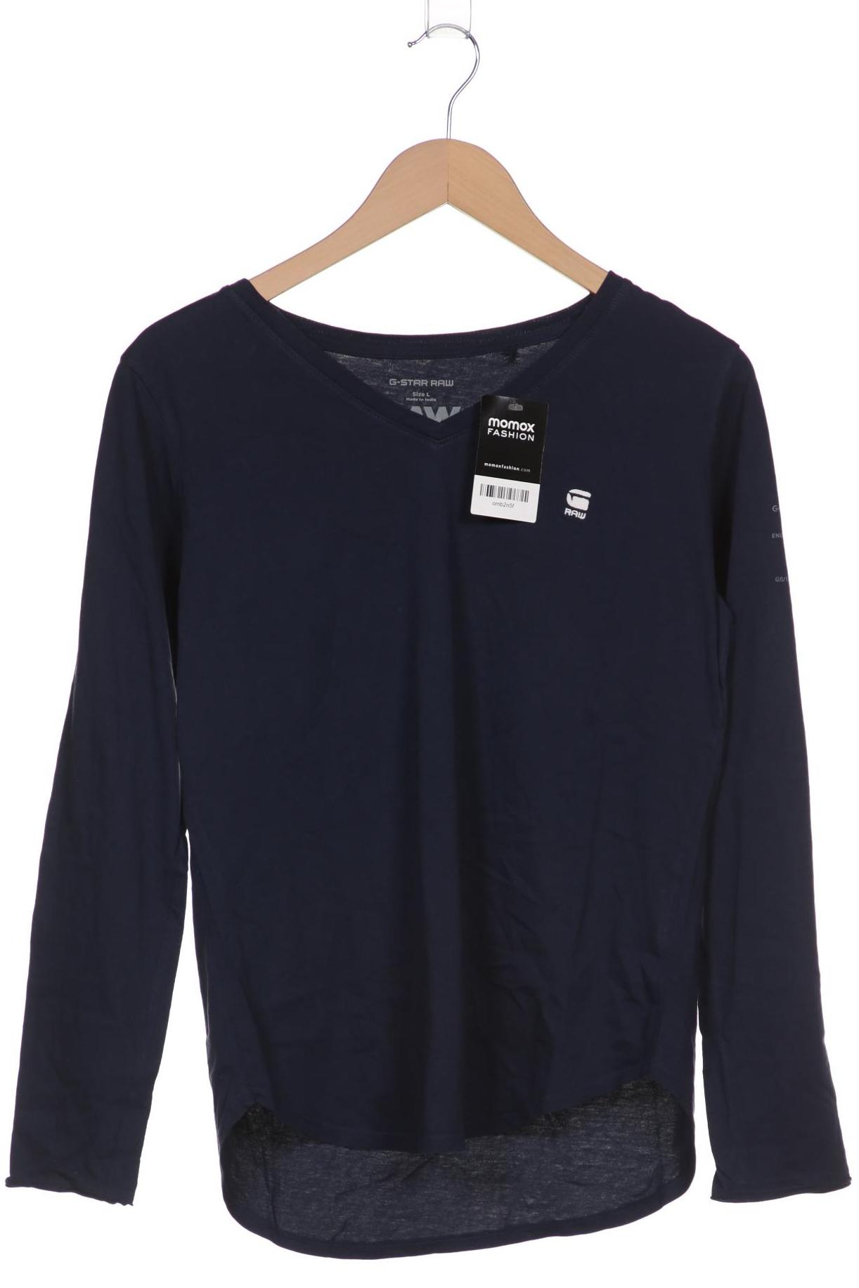 

G-STAR RAW Damen Langarmshirt, marineblau