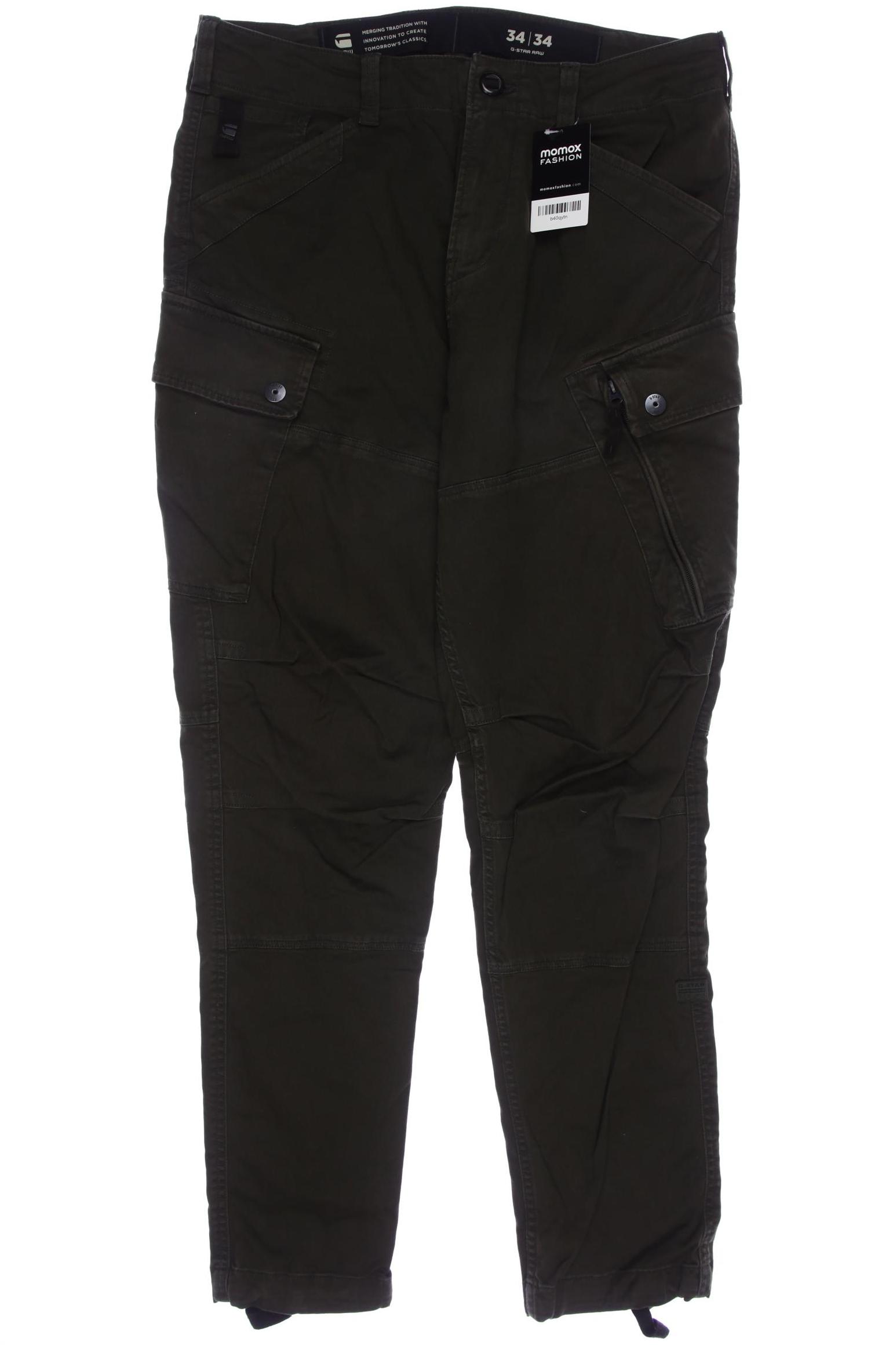 

G Star RAW Herren Stoffhose, grün, Gr. 34