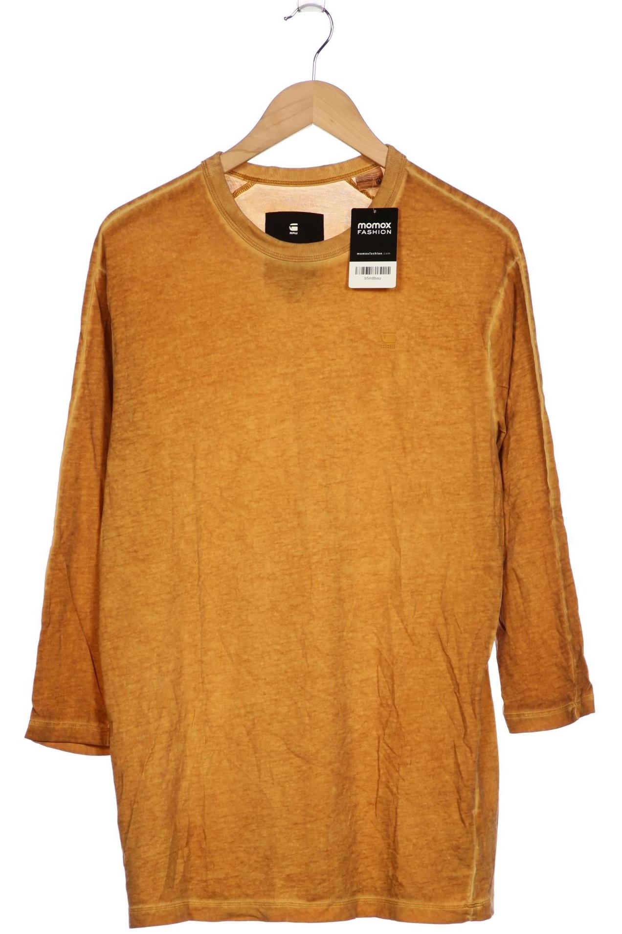 

G Star RAW Herren Langarmshirt, orange, Gr. 48