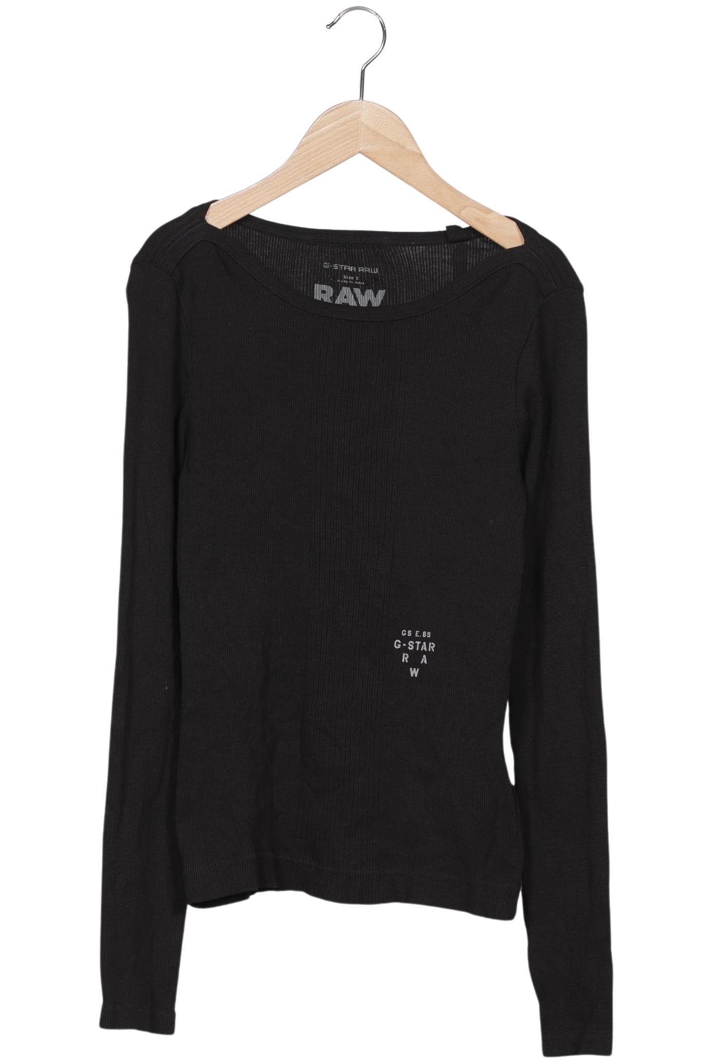 

G Star RAW Damen Langarmshirt, schwarz, Gr. 36