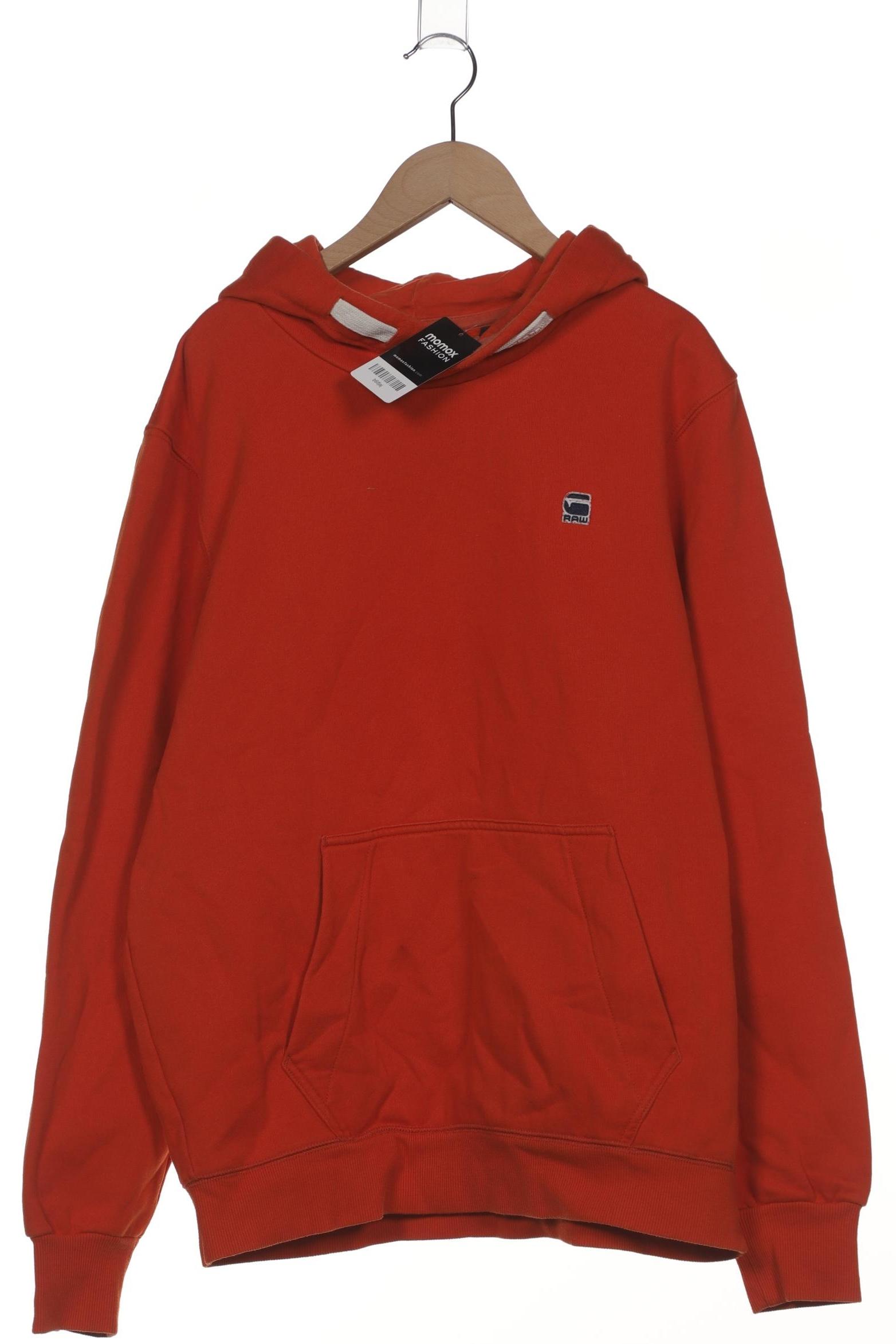 

G Star RAW Herren Kapuzenpullover, orange, Gr. 52