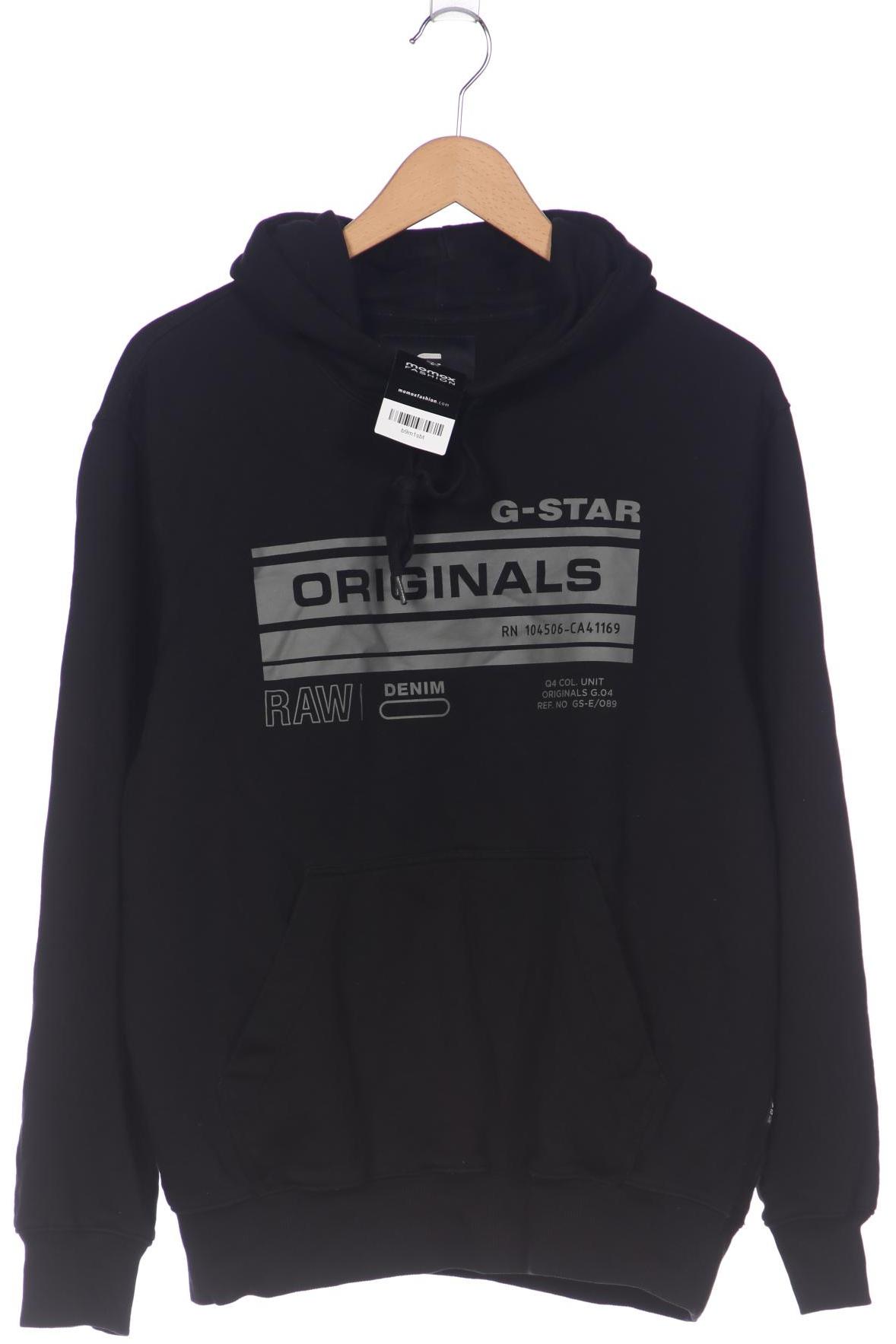 

G Star RAW Herren Kapuzenpullover, schwarz, Gr. 54
