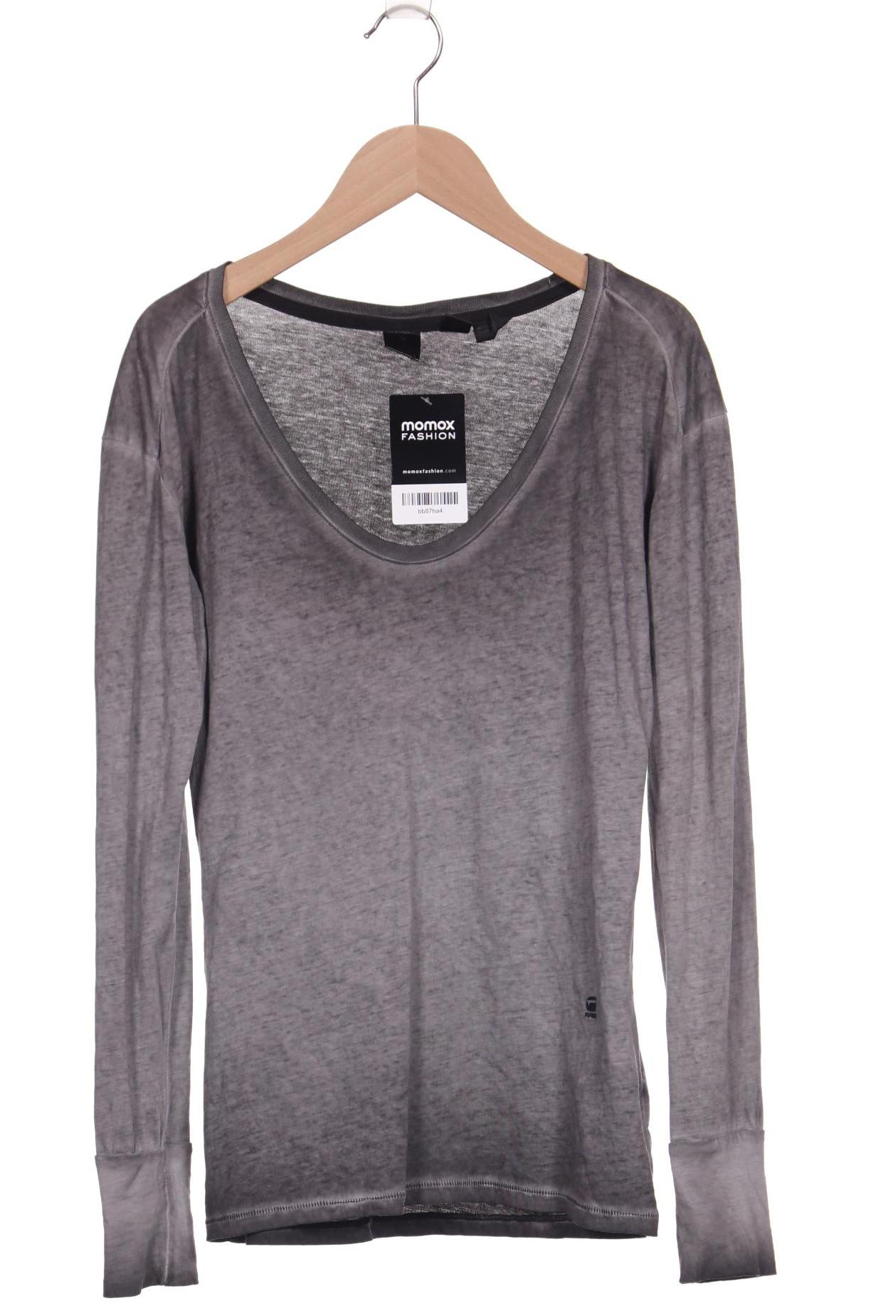 

G STAR RAW Damen Langarmshirt, grau