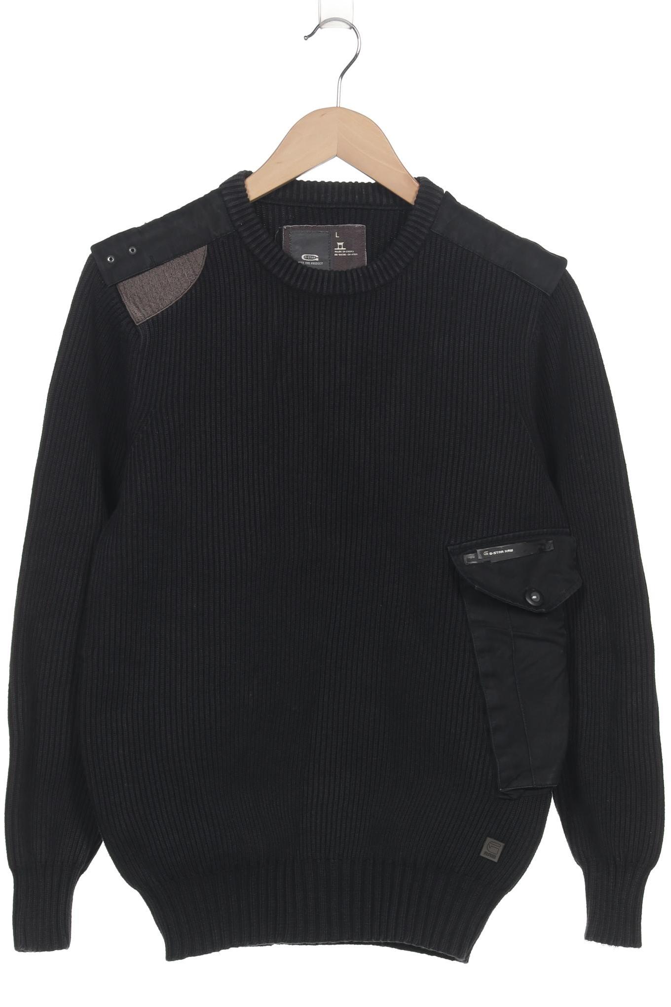 

G Star RAW Herren Pullover, schwarz, Gr. 52