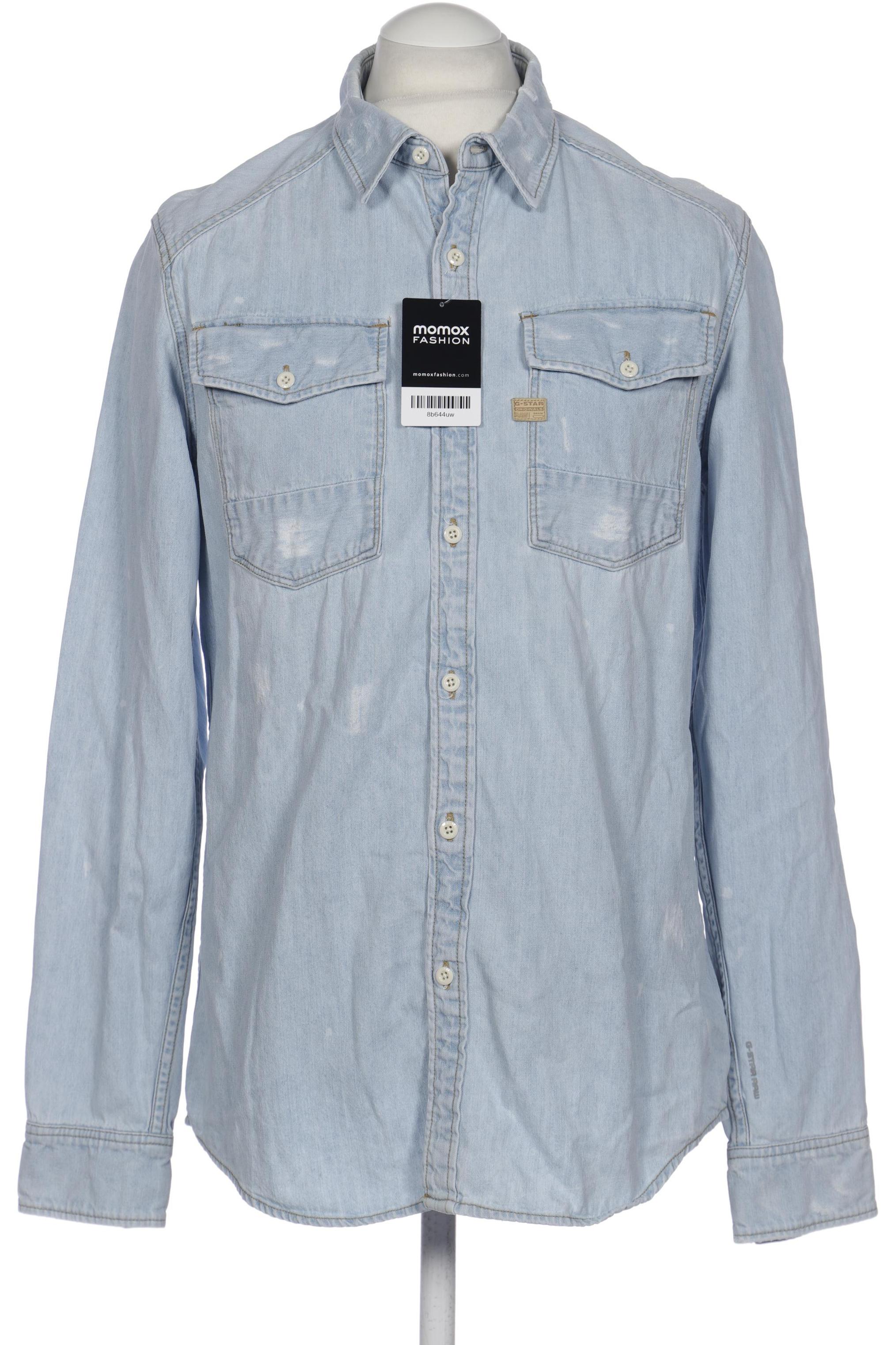 

G STAR RAW Herren Hemd, hellblau