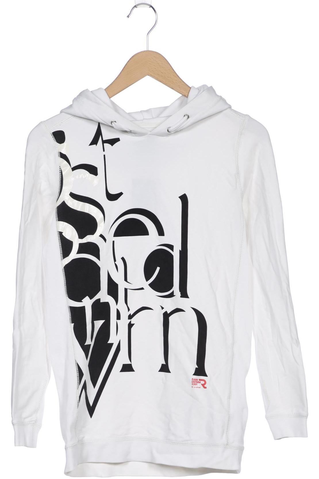 

G-STAR RAW Damen Kapuzenpullover, weiß