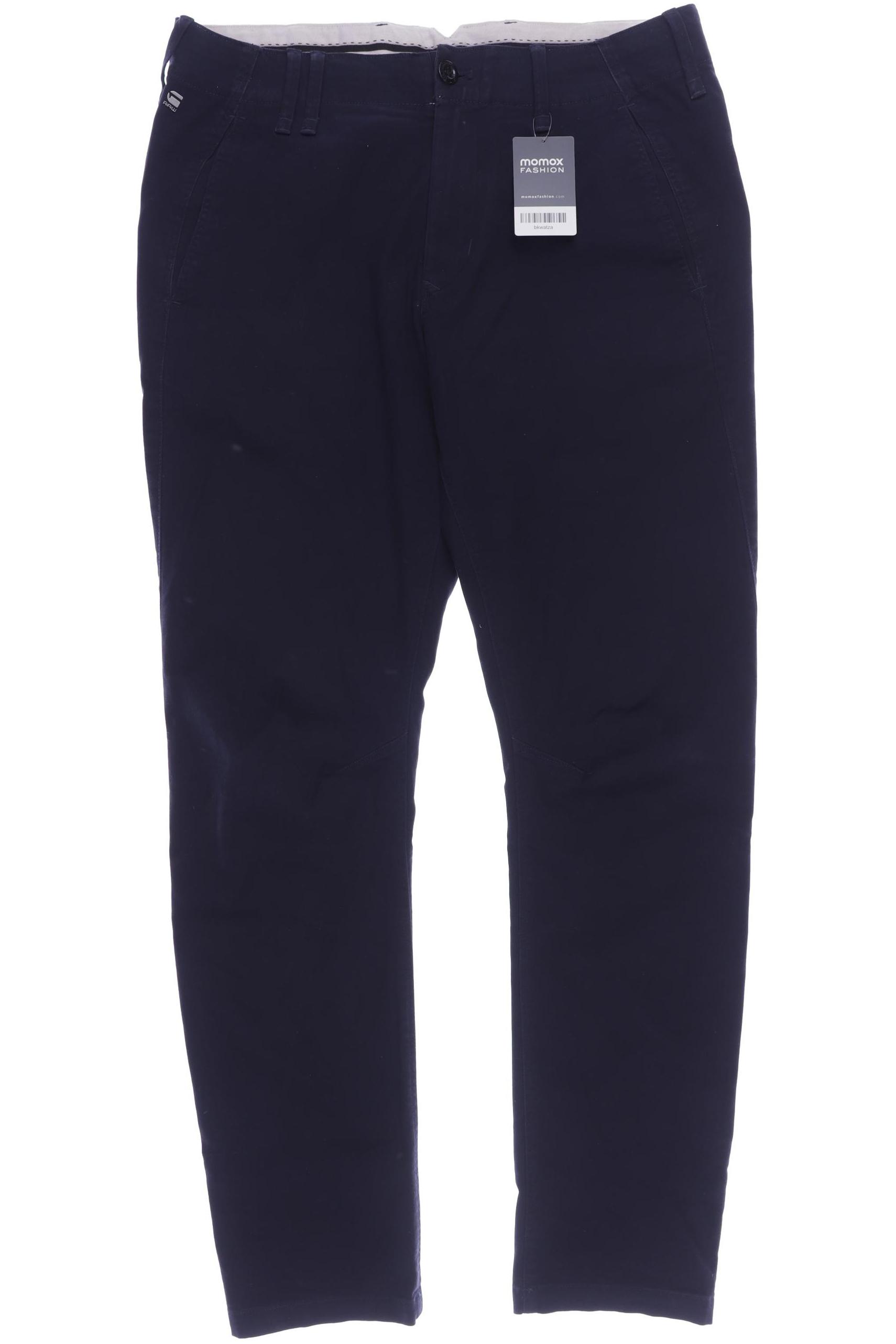 

G STAR RAW Herren Stoffhose, marineblau