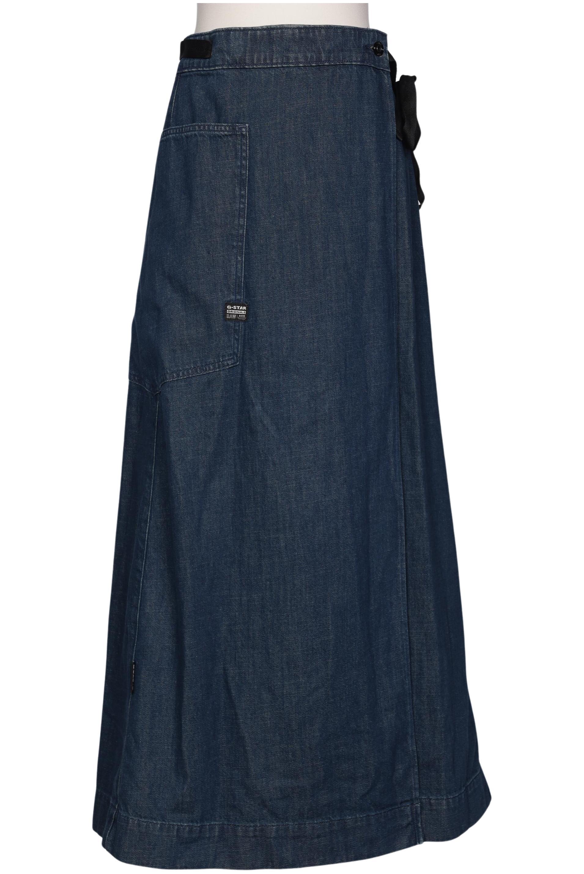 

G Star RAW Damen Rock, blau, Gr. 28