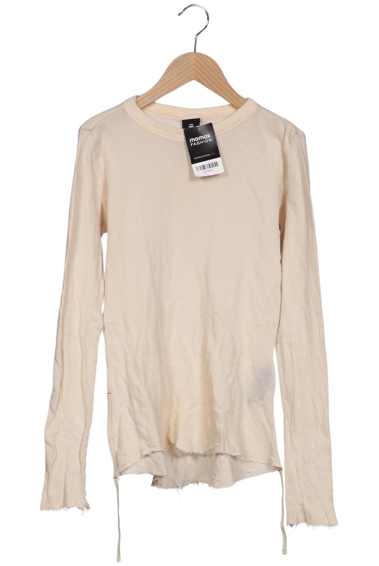 

G Star RAW Damen Langarmshirt, cremeweiß, Gr. 36