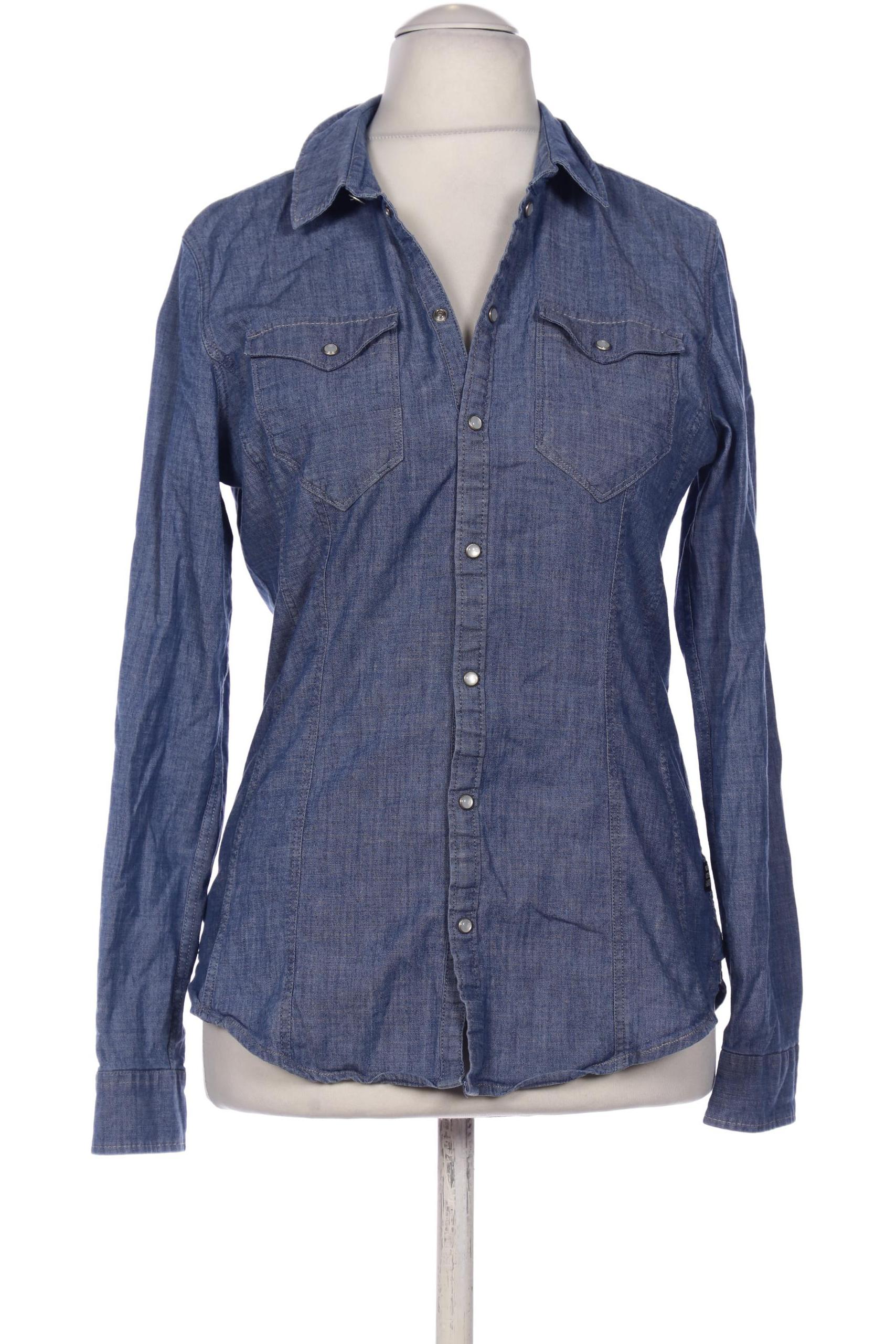 

G-Star RAW Damen Bluse, blau, Gr. 38