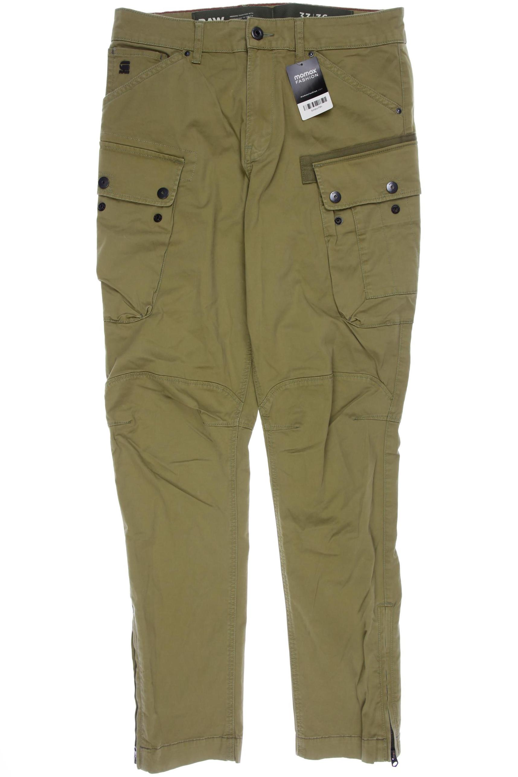 

G Star RAW Herren Stoffhose, grün, Gr. 33