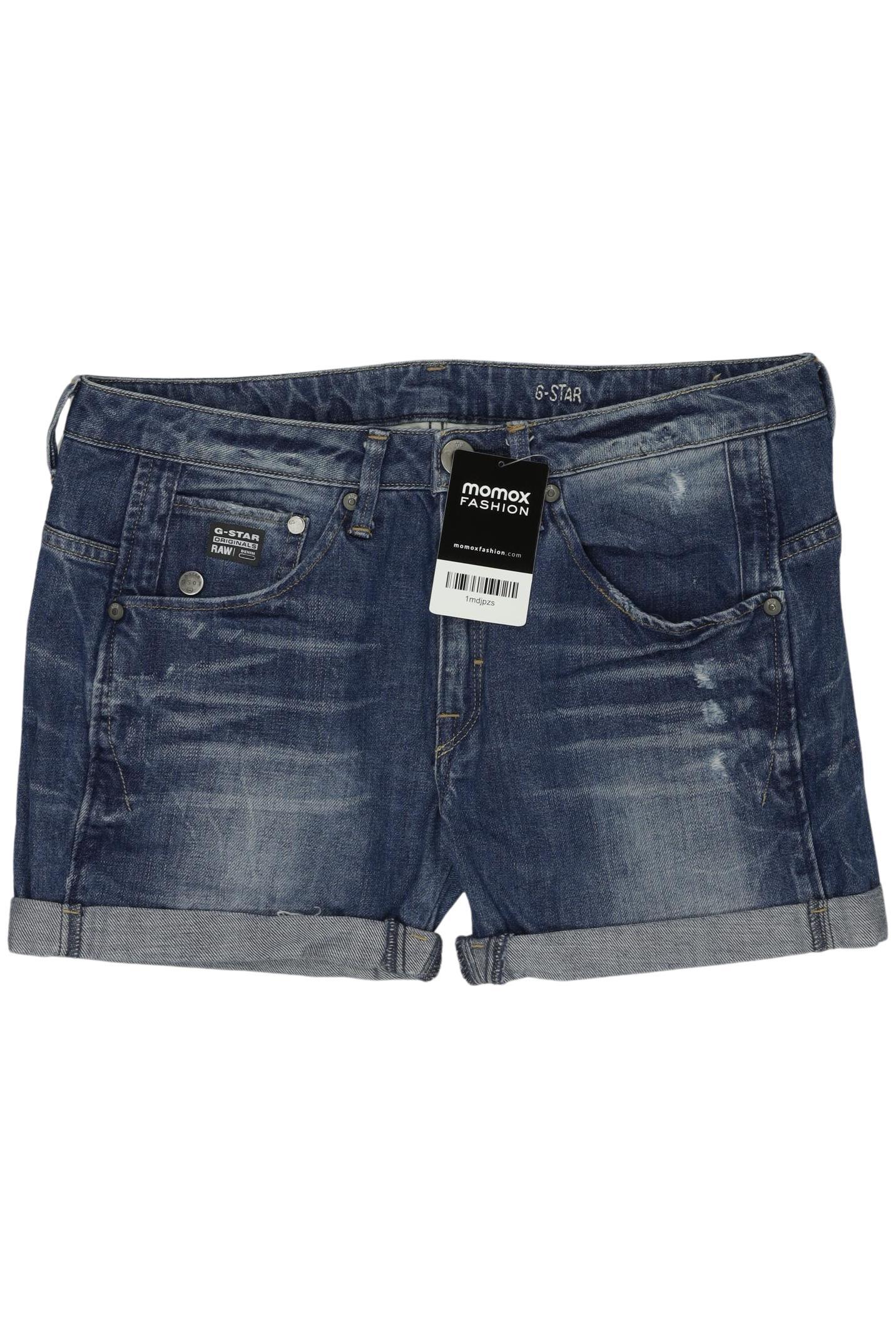 

G Star RAW Damen Shorts, blau, Gr. 26