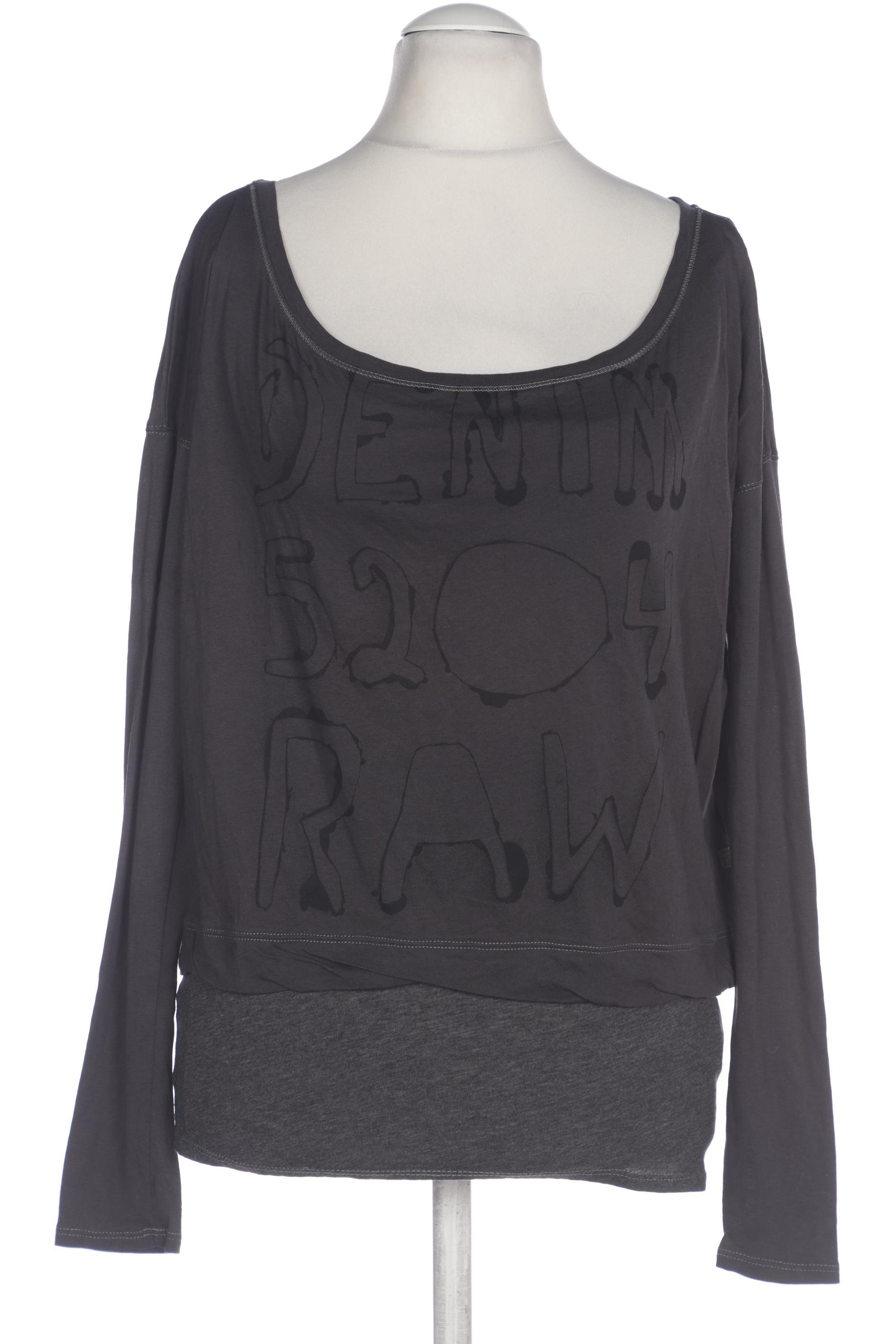 

G STAR RAW Damen Langarmshirt, grau