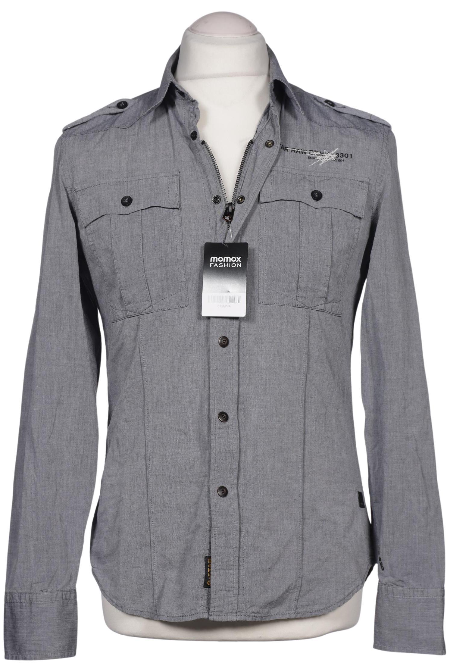 

G Star RAW Herren Hemd, grau, Gr. 48